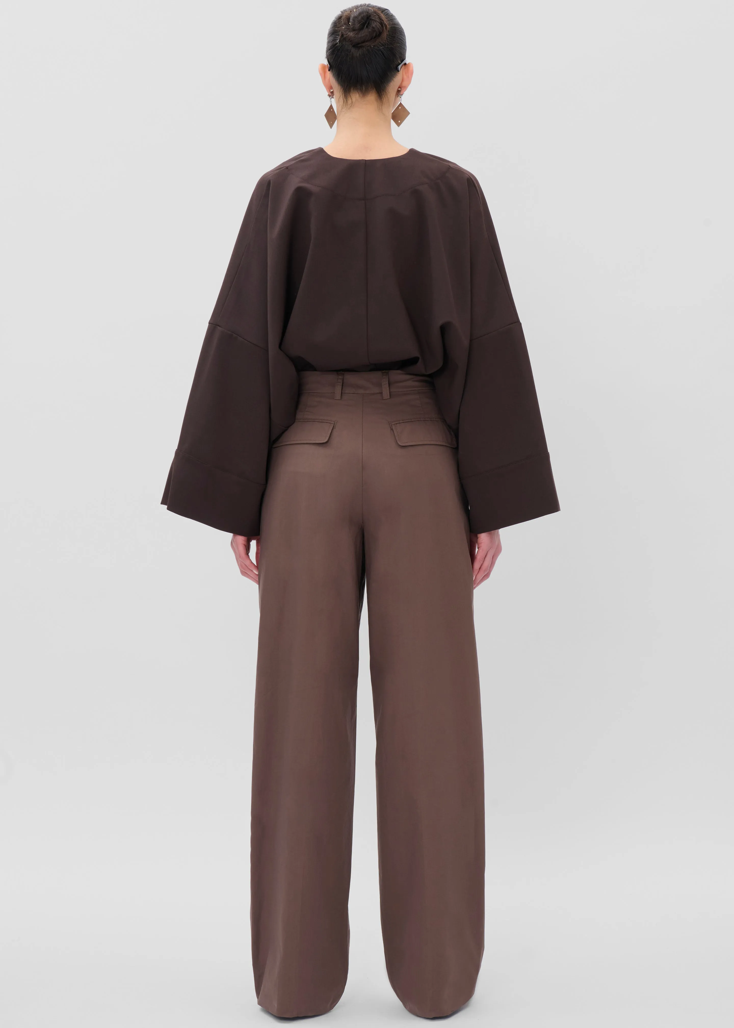 TheLatest Axel Pants - Brown sold by Frankie Shop product image thumbnail 4