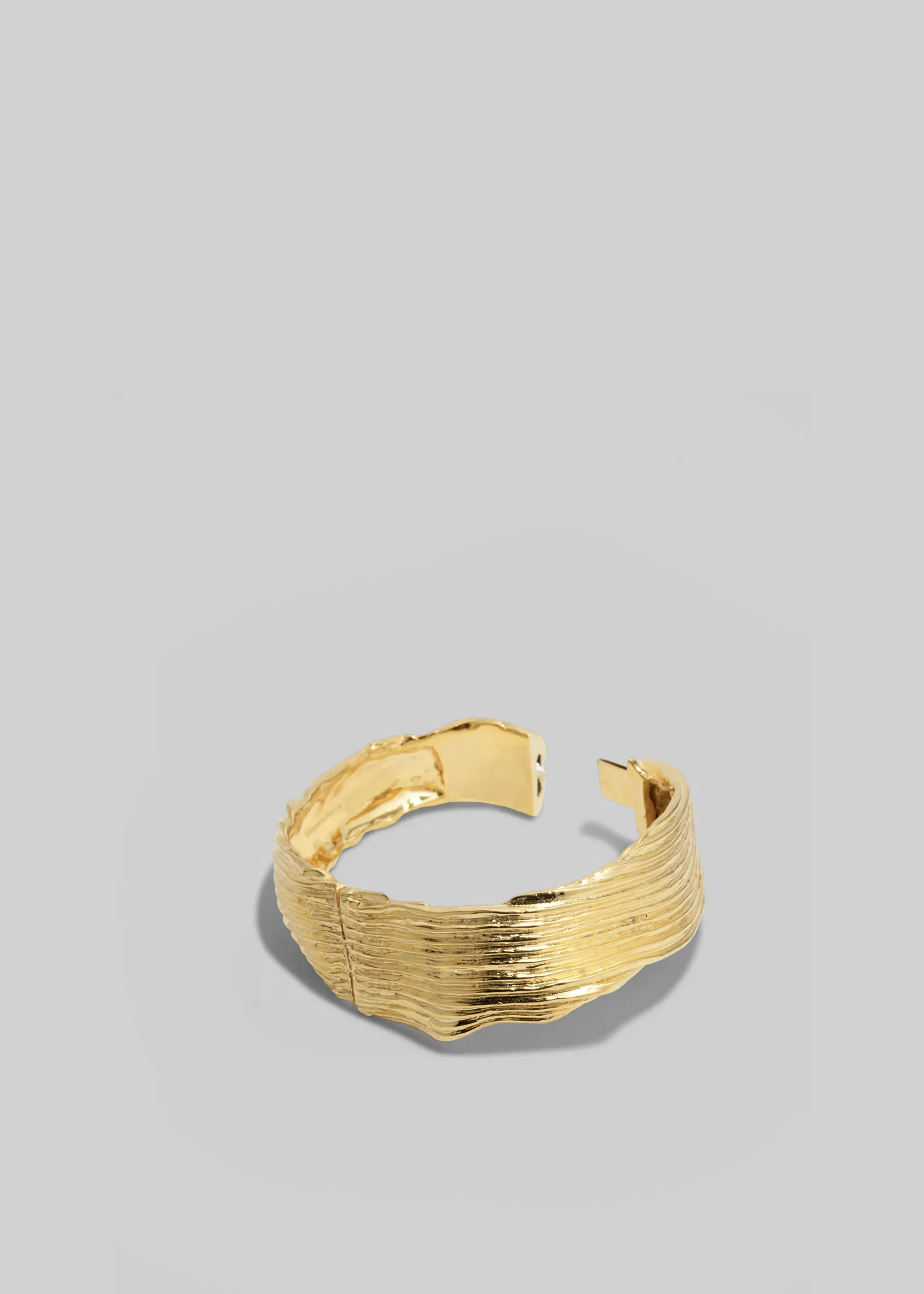 Completedworks Pleated Cuff - Gold sold by Frankie Shop product image thumbnail 3
