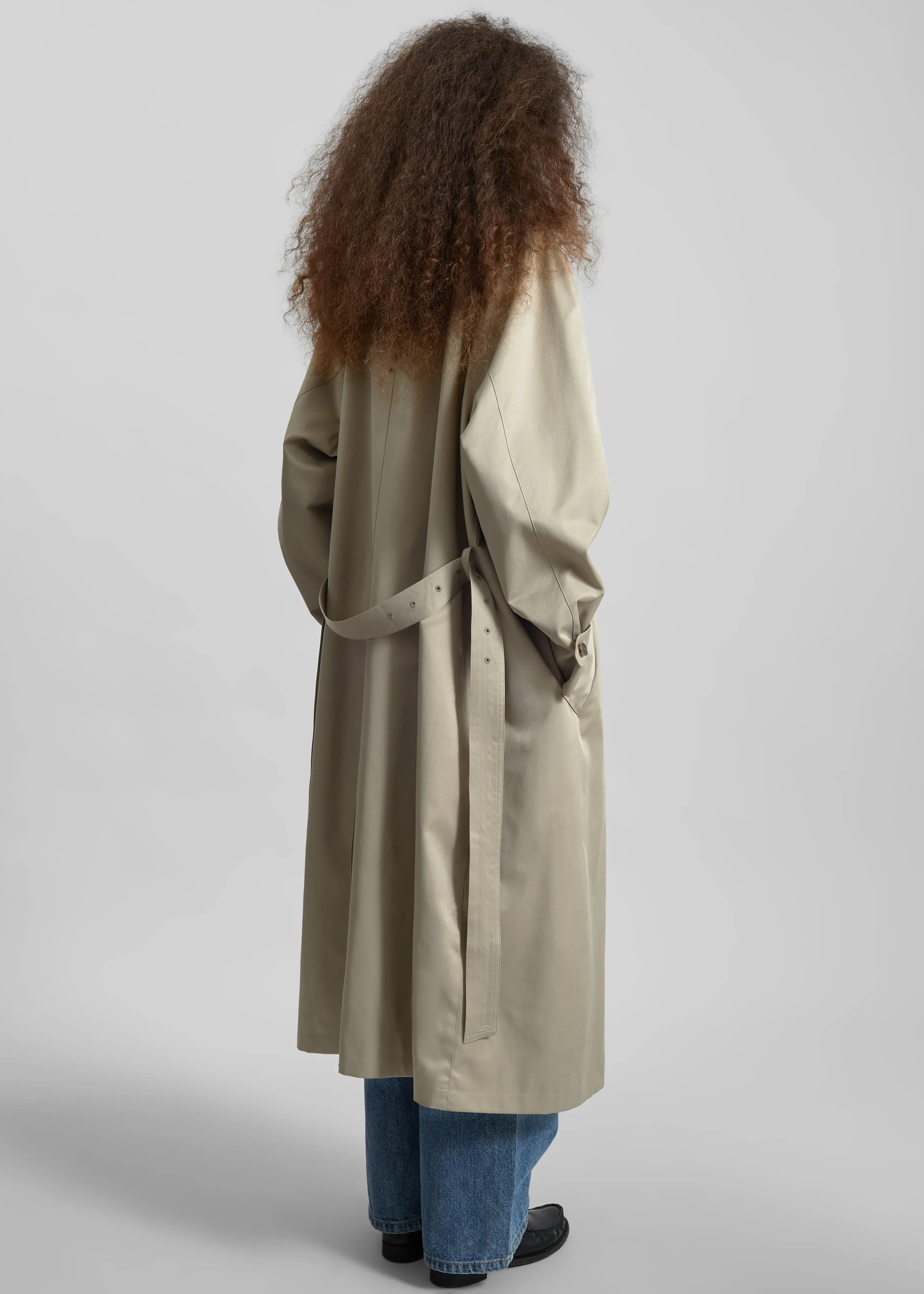 Berlare Trench Coat - Beige sold by Frankie Shop product image thumbnail 5