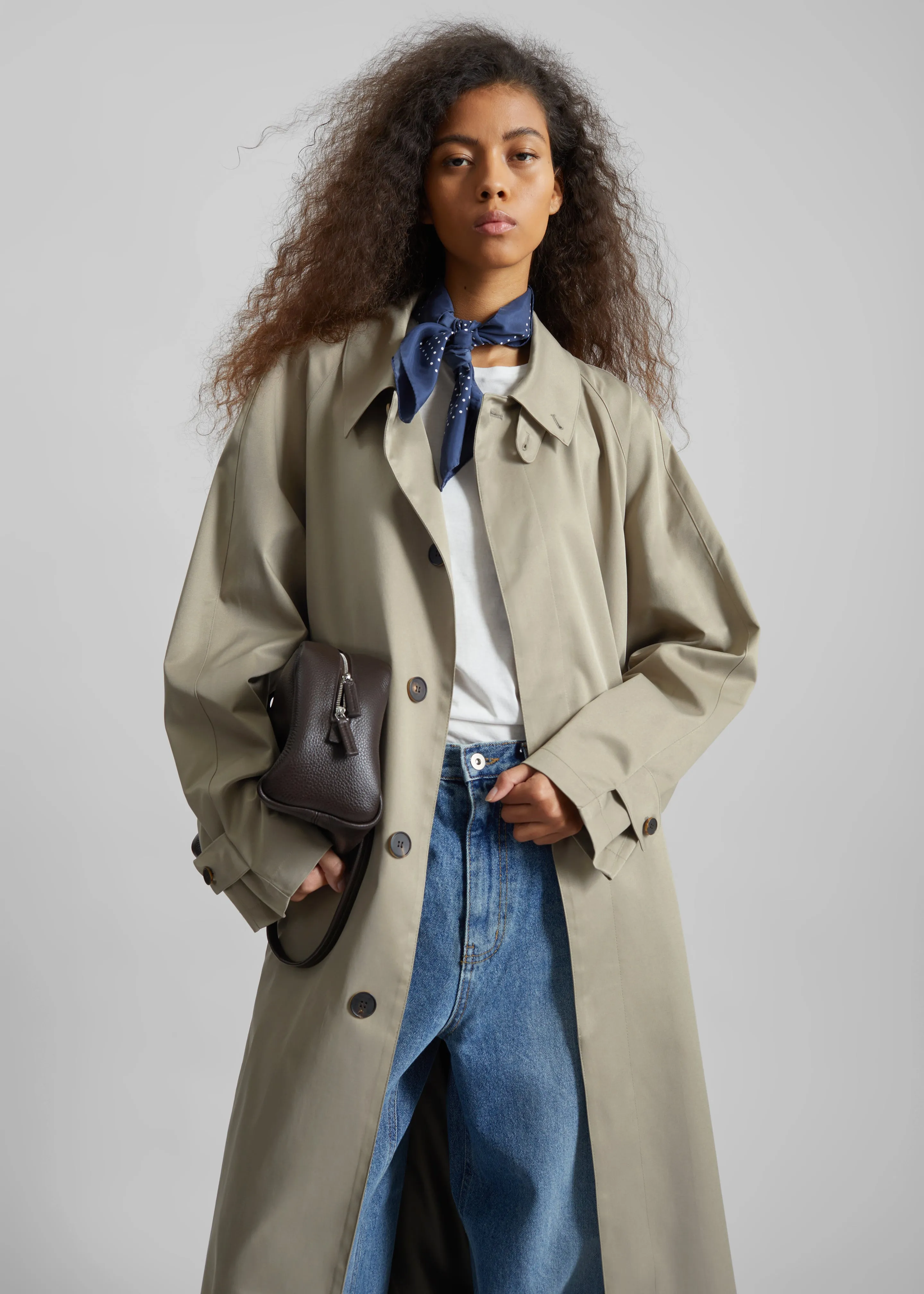 Berlare Trench Coat - Beige sold by Frankie Shop product image thumbnail 2