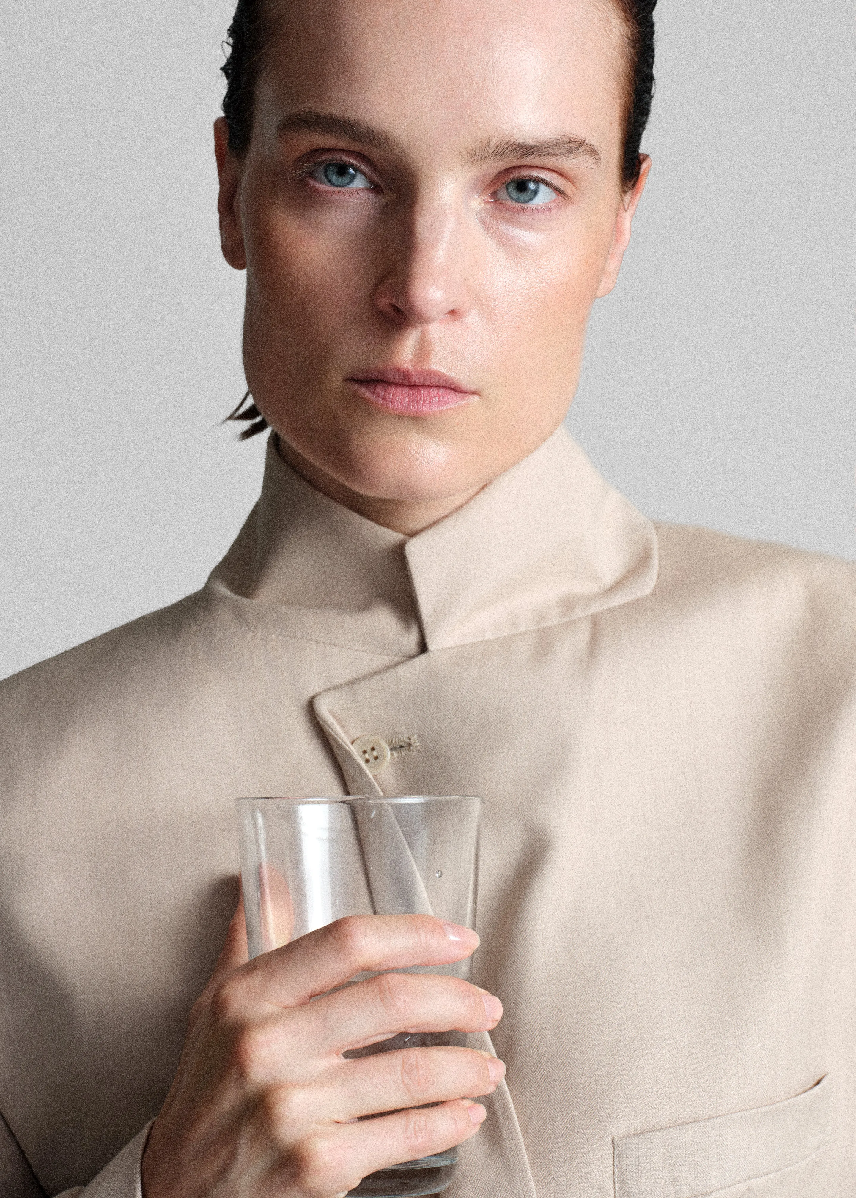 Bettter Folded Blazer - Beige sold by Frankie Shop product image thumbnail 3