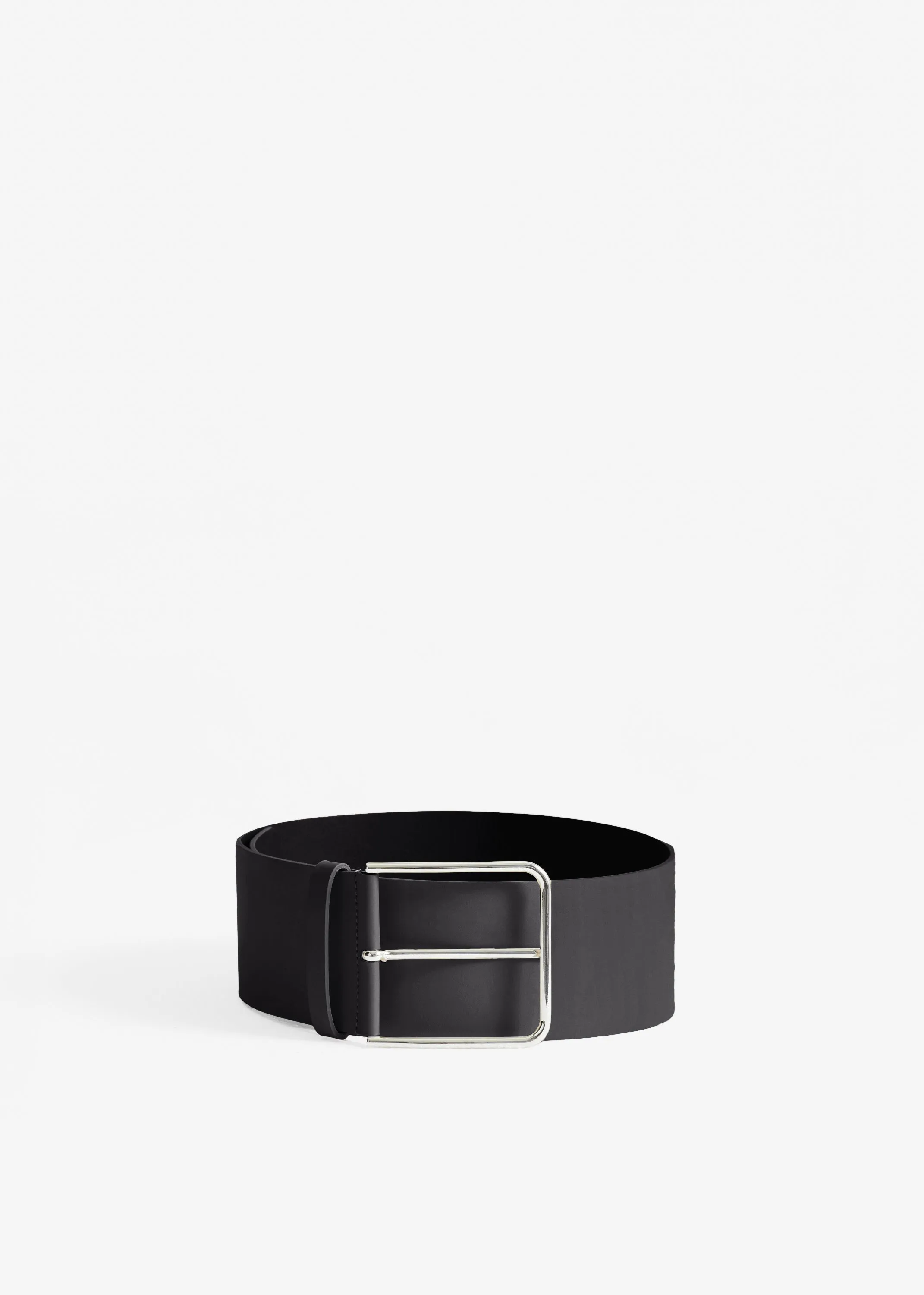 Calan Leather Wide Belt - Black sold by Frankie Shop product image thumbnail 2