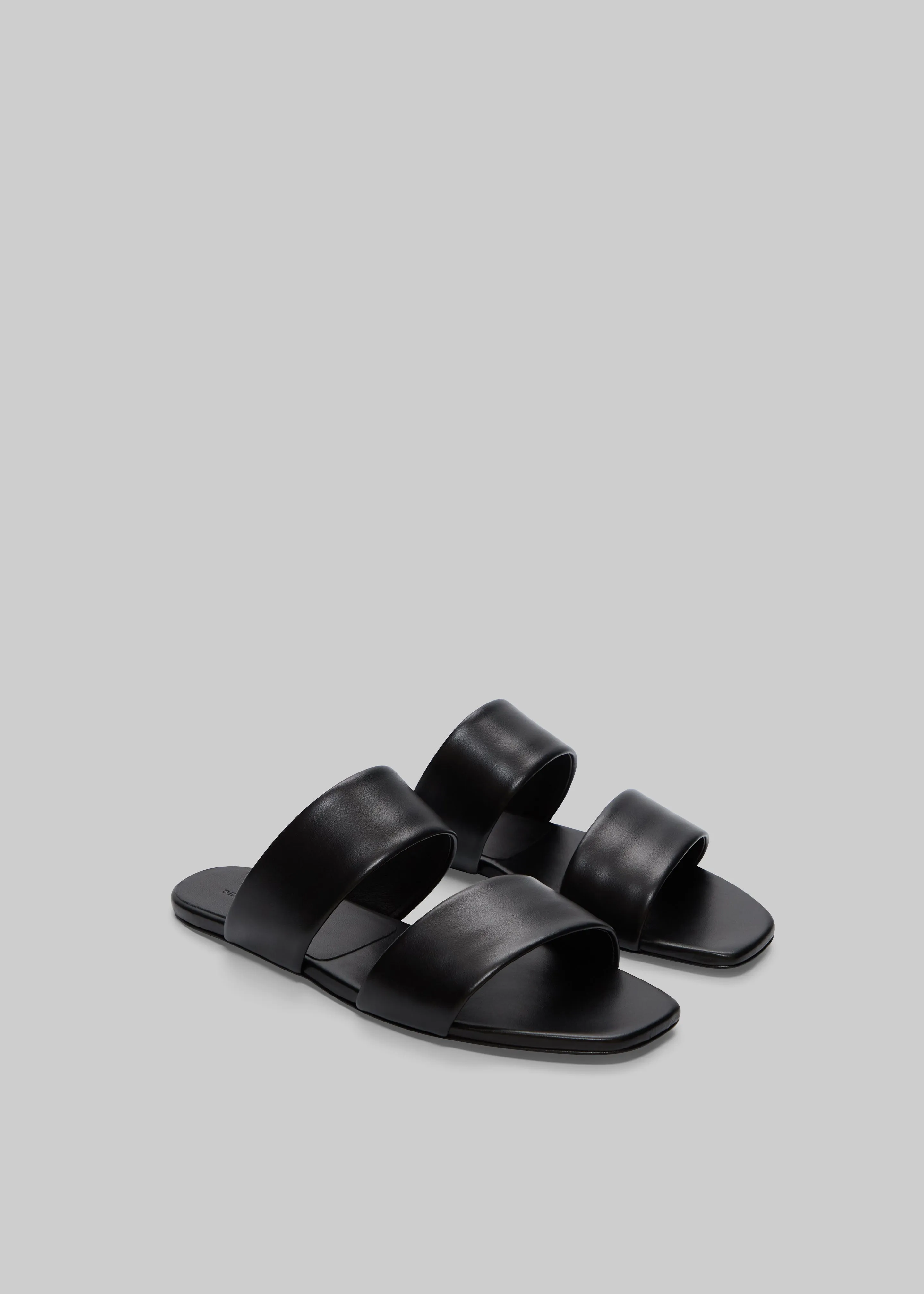 Loulou de Saison Kairo Flat Slide Sandals - Black sold by Frankie Shop product image thumbnail 4
