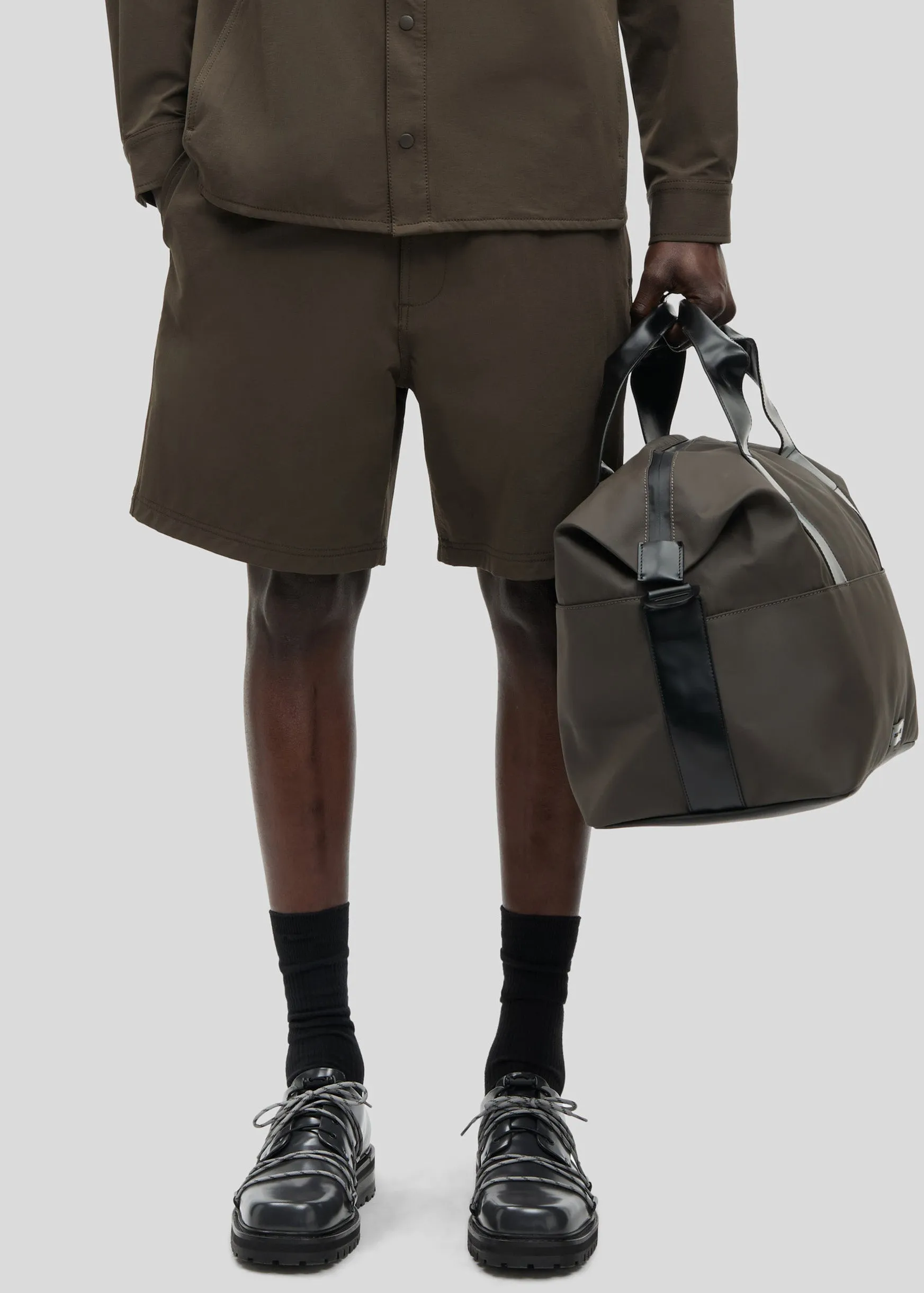 Samsøe Samsøe Sahammel X Shorts - Black Olive sold by Frankie Shop product image thumbnail 2