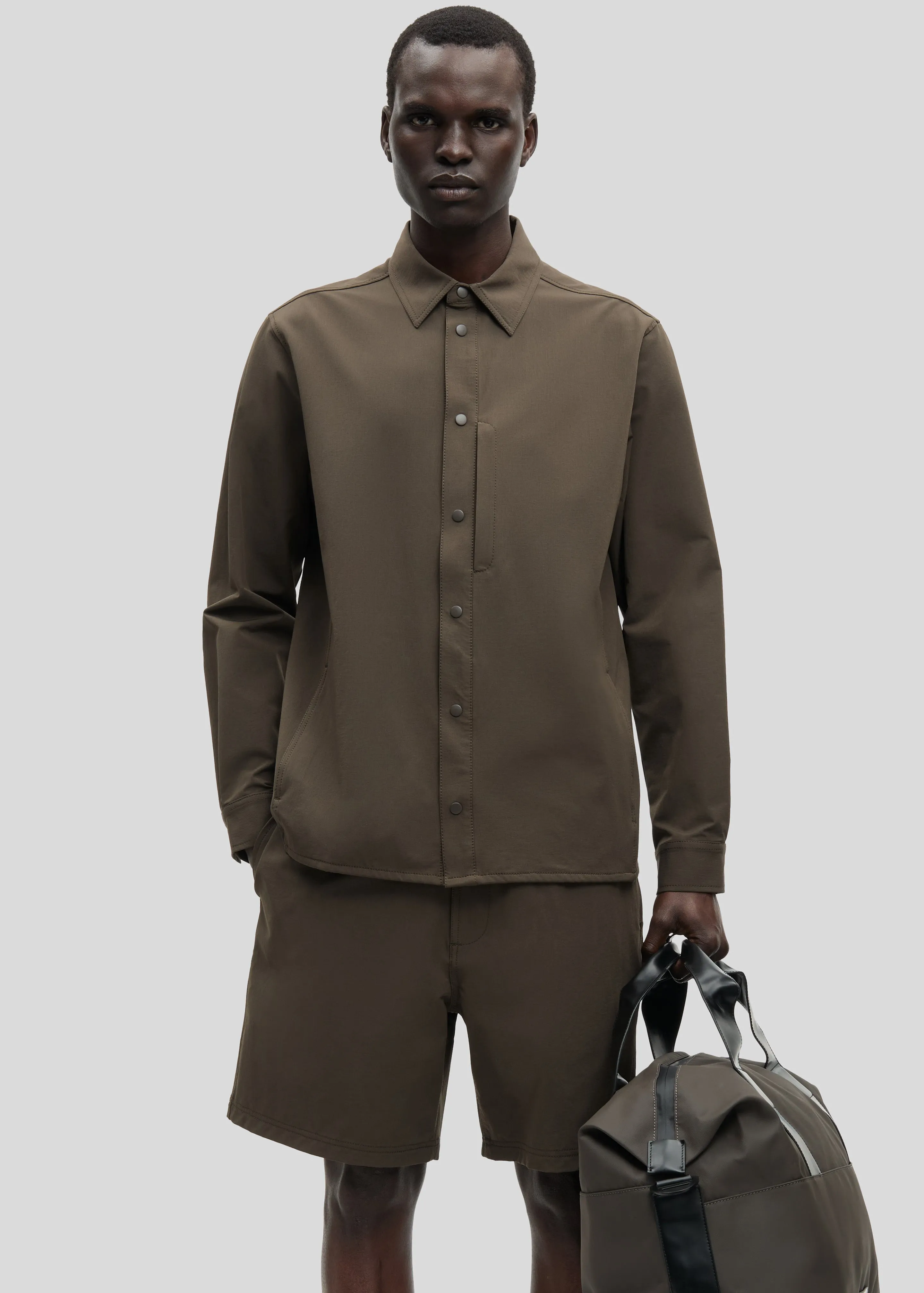 Samsøe Samsøe Sahammel X Shorts - Black Olive sold by Frankie Shop