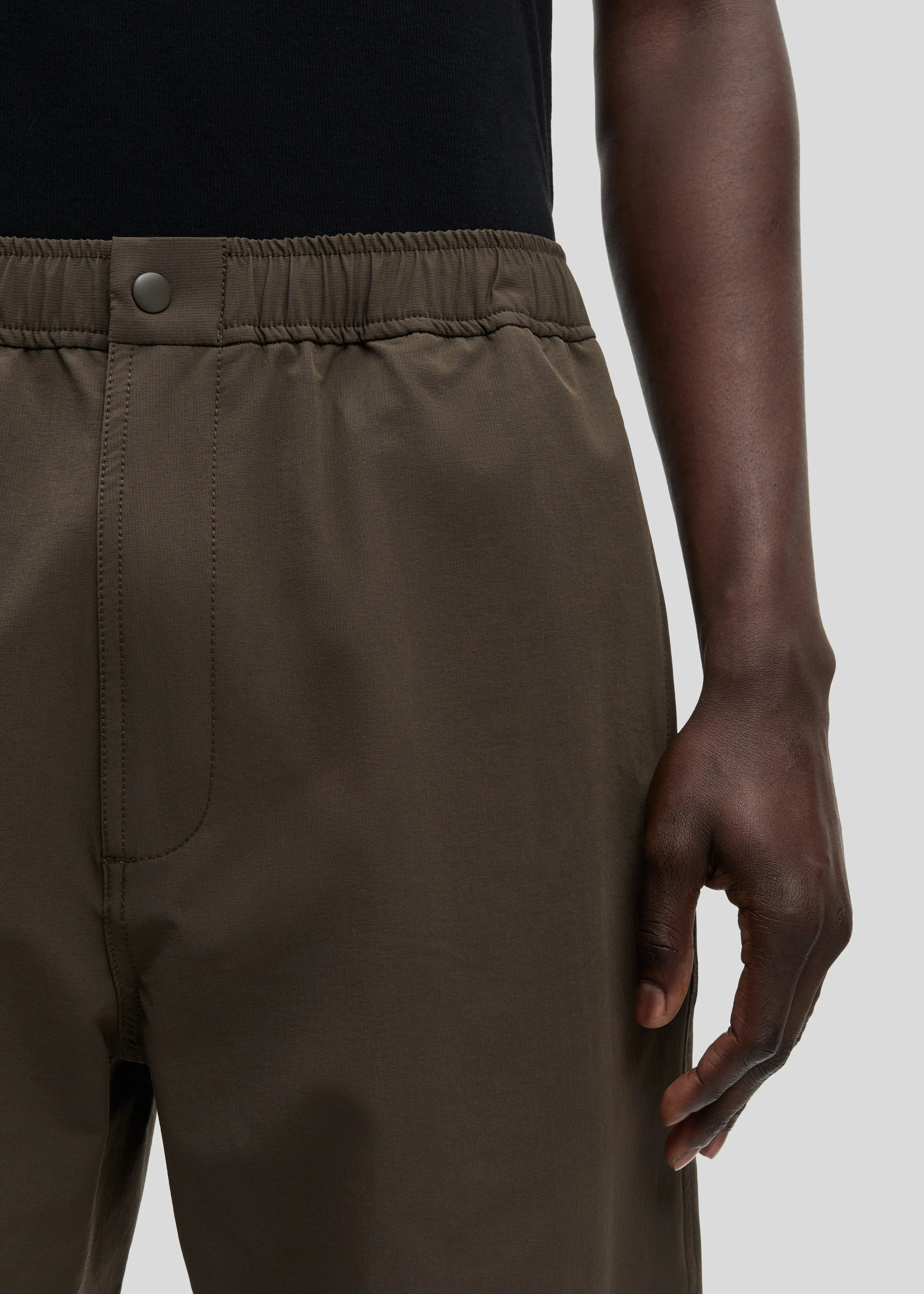 Samsøe Samsøe Sahammel X Shorts - Black Olive sold by Frankie Shop product image thumbnail 4