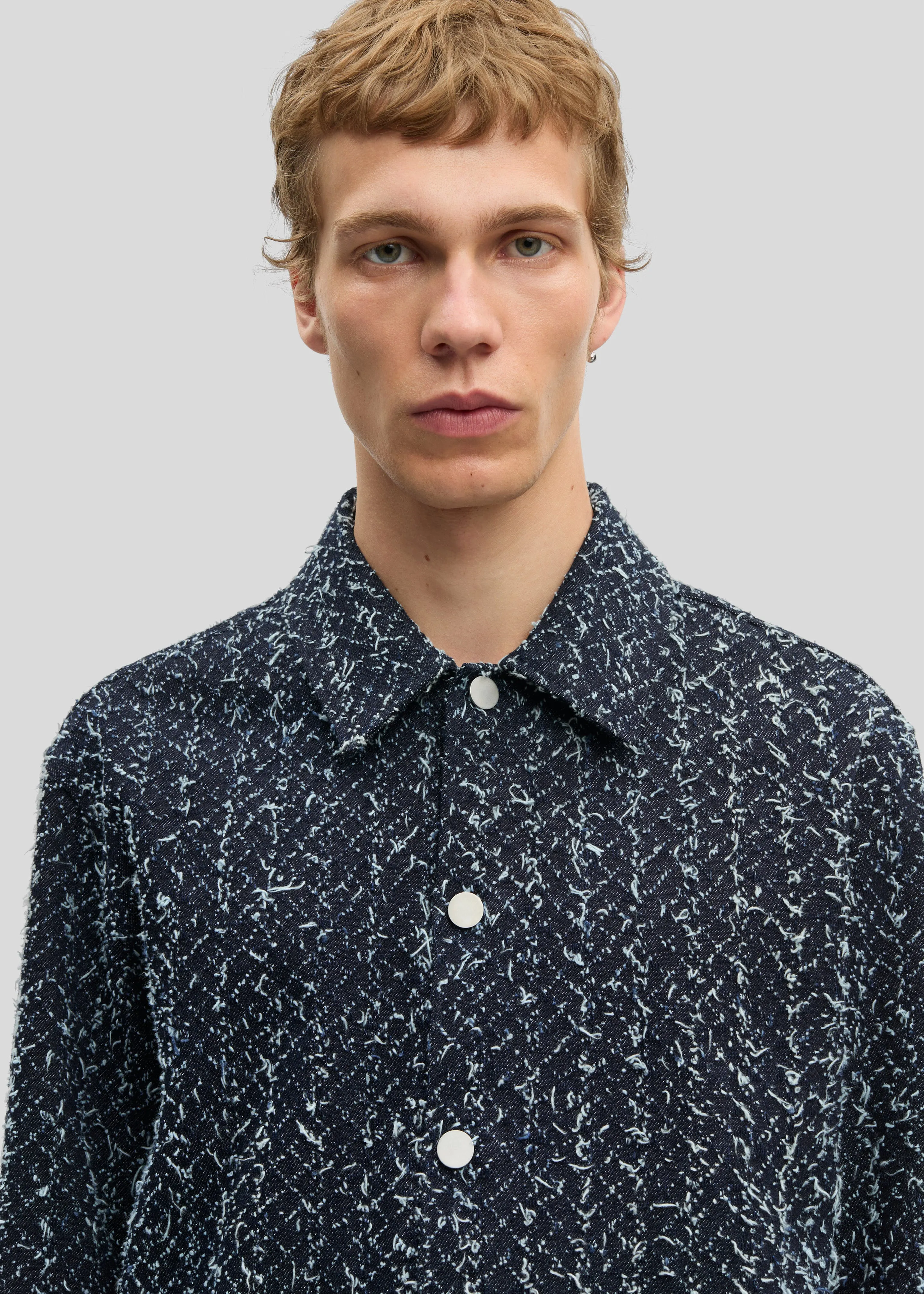 Samsøe Samsøe Sacastor X Overshirt - Indigo Floss sold by Frankie Shop product image thumbnail 2