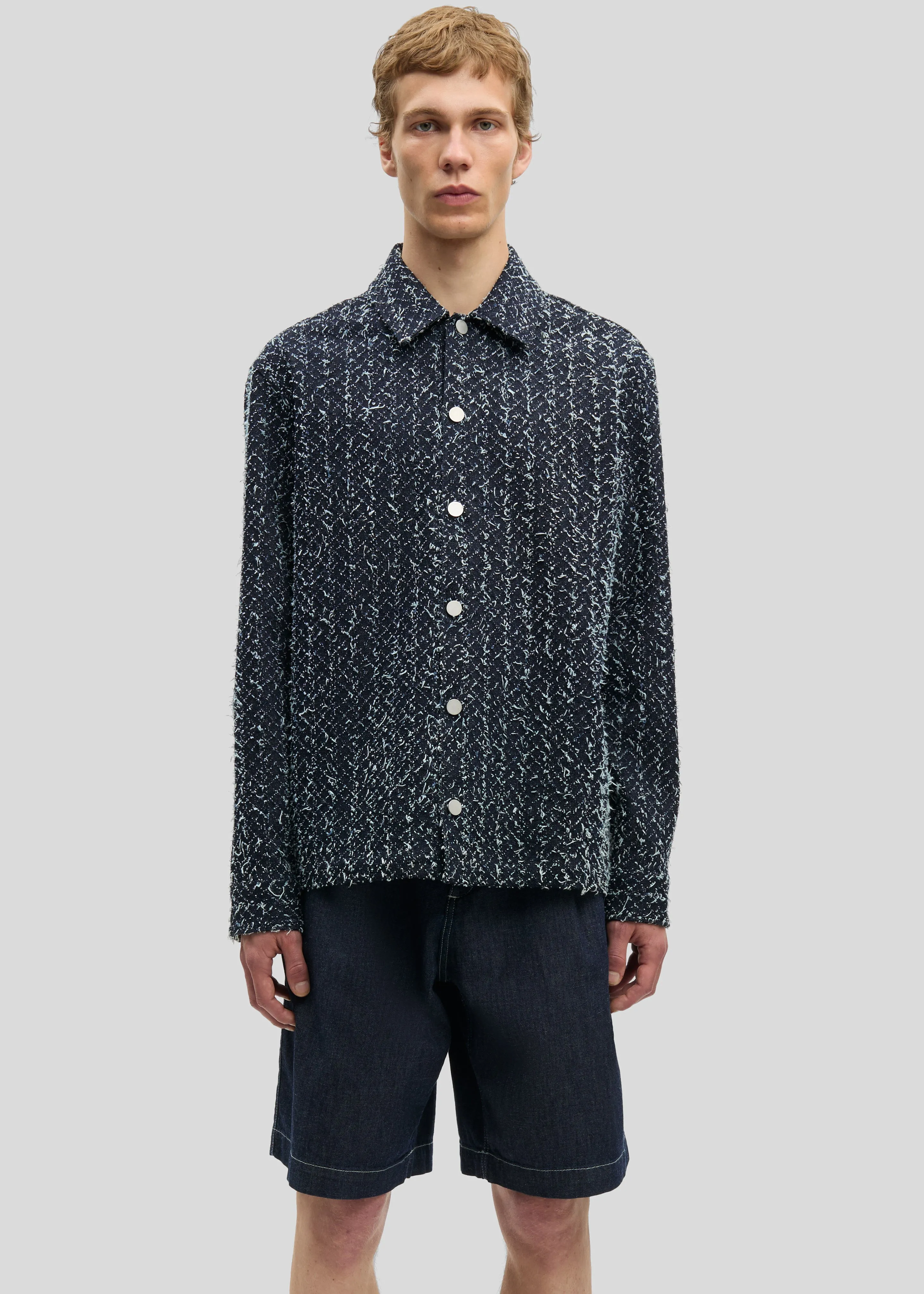 Samsøe Samsøe Sacastor X Overshirt - Indigo Floss sold by Frankie Shop