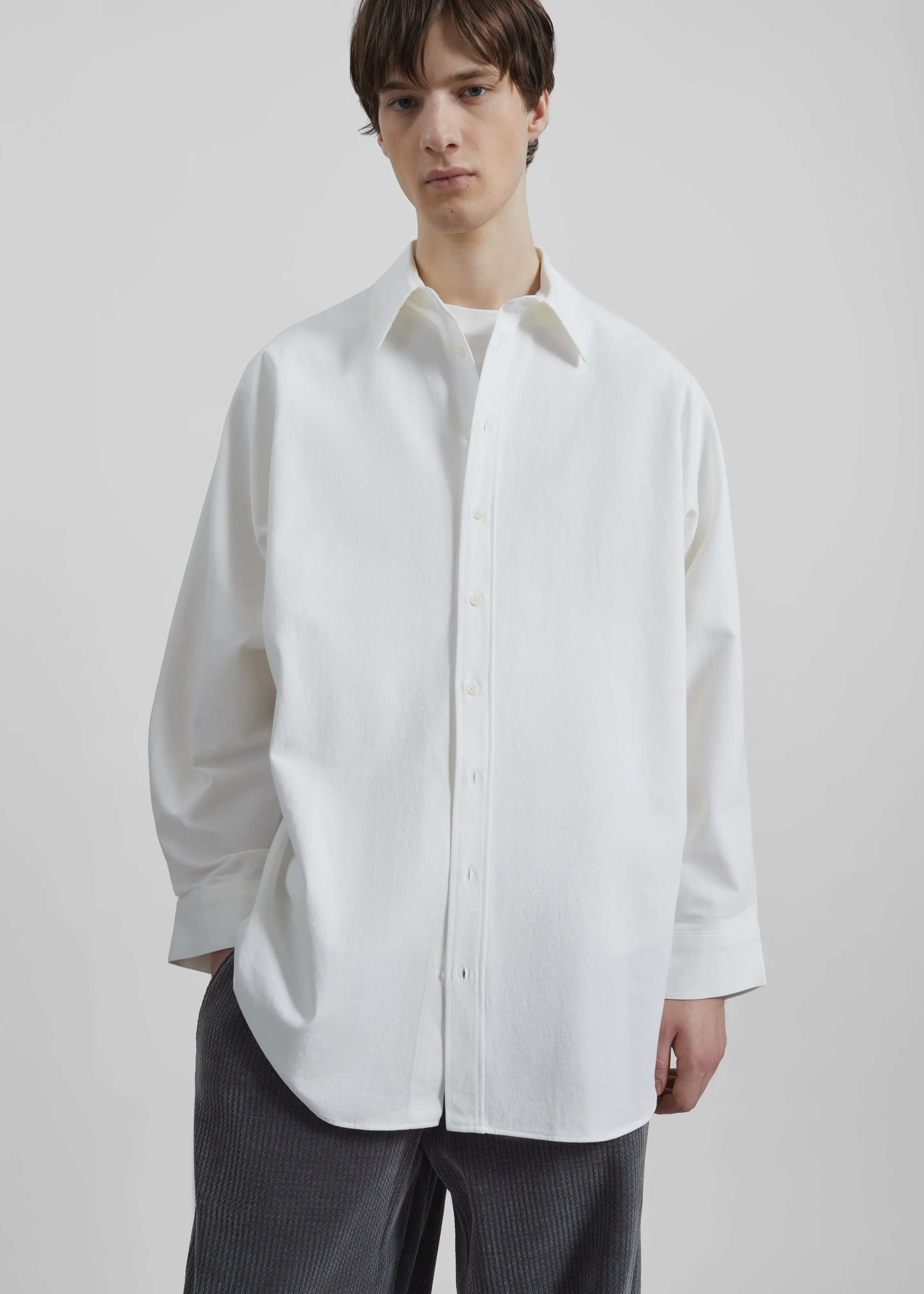 Millom Shirt - White sold by Frankie Shop