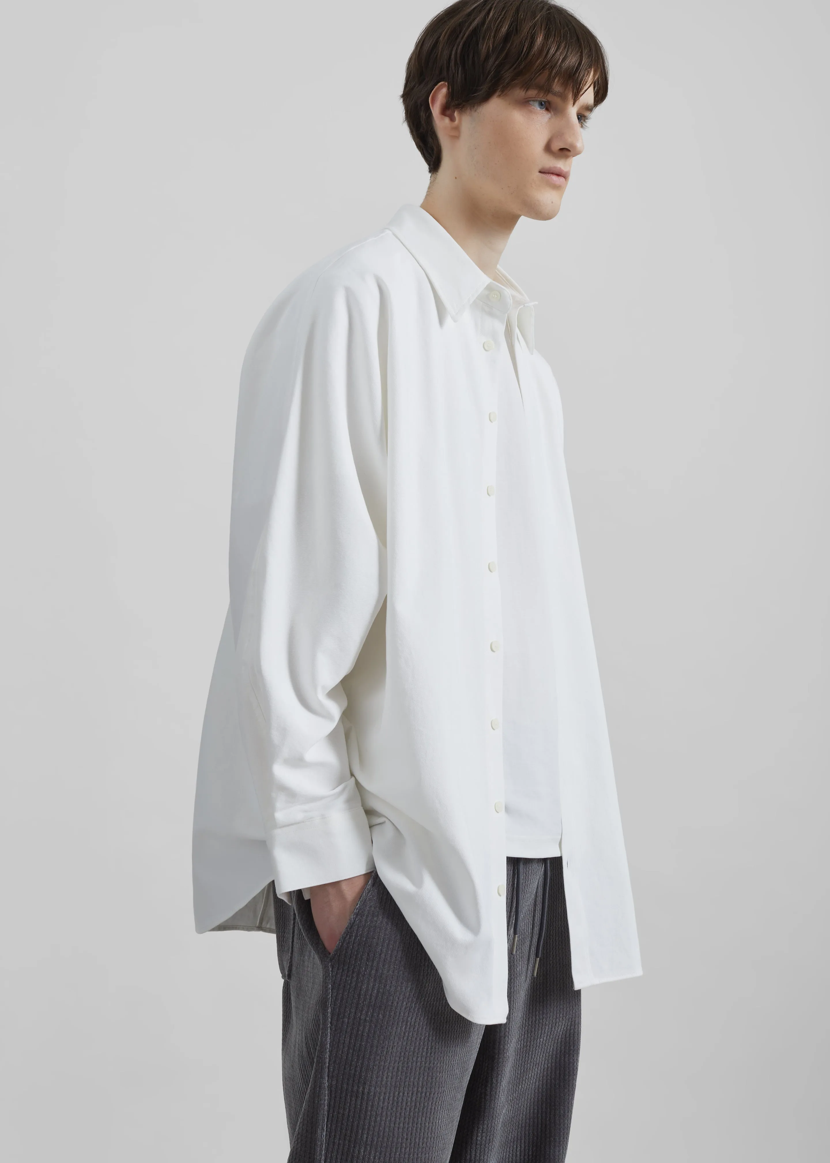 Millom Shirt - White sold by Frankie Shop product image thumbnail 4