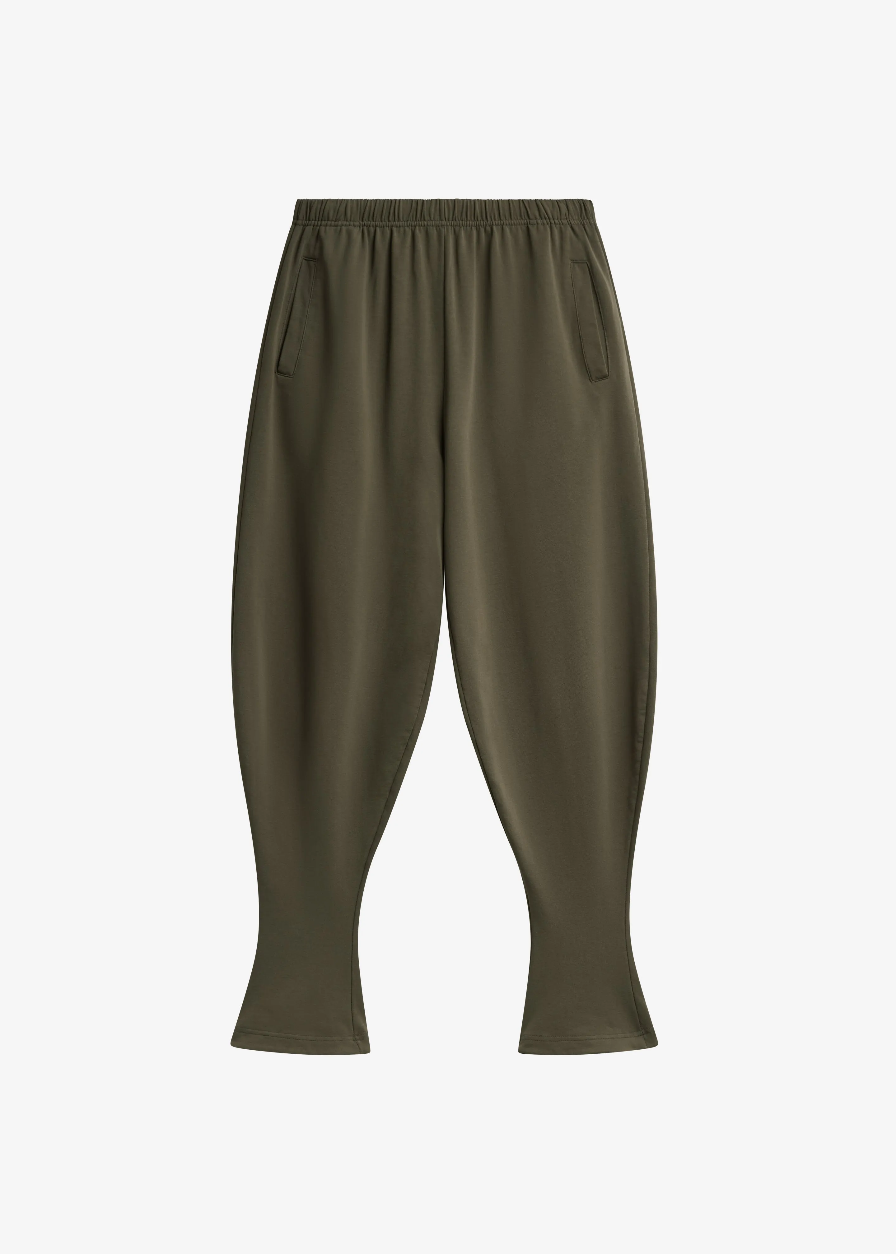 Bercy Curved Jersey Joggers - Olive sold by Frankie Shop product image thumbnail 5