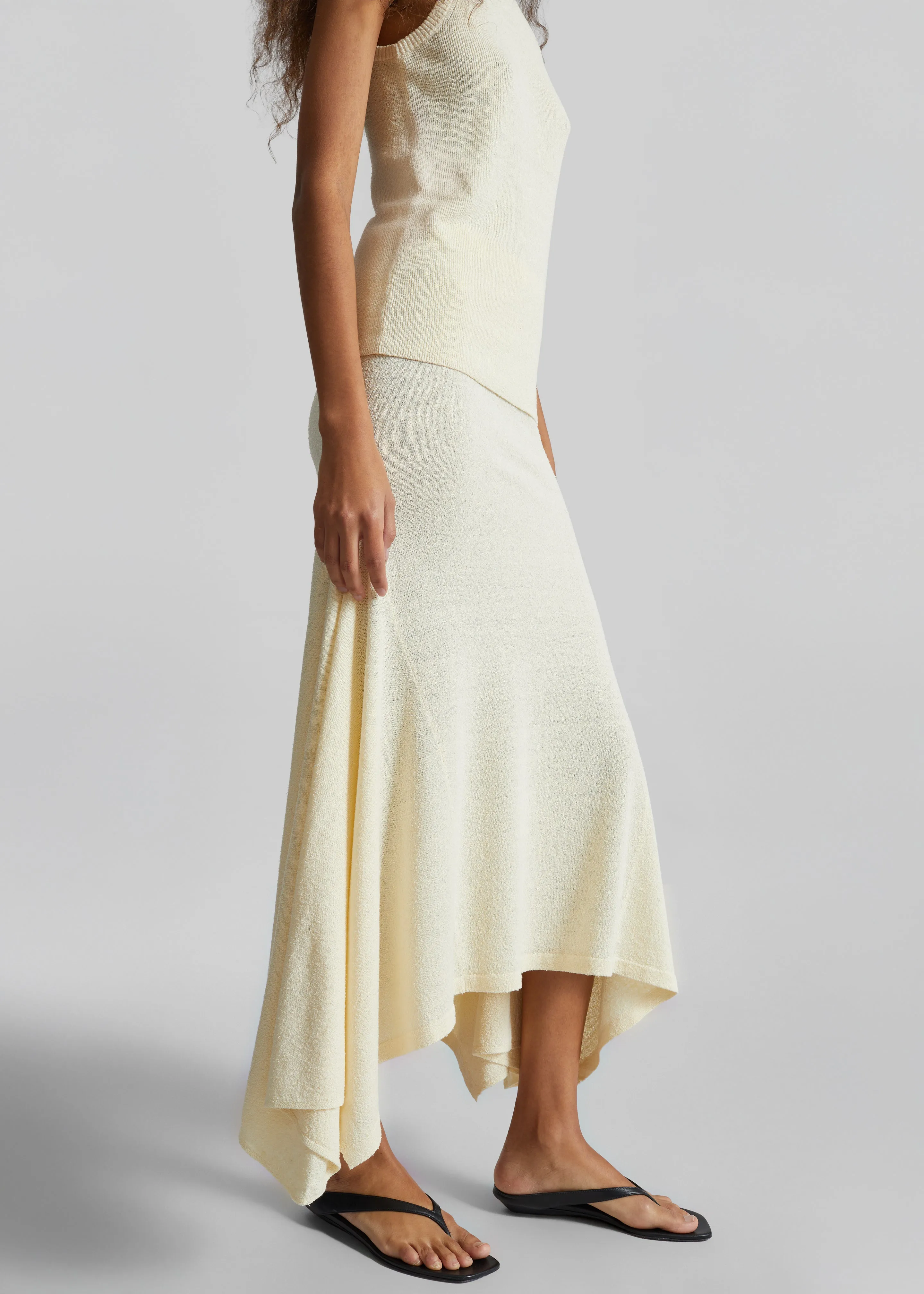 CO Knit Skirt - Cream sold by Frankie Shop product image thumbnail 2
