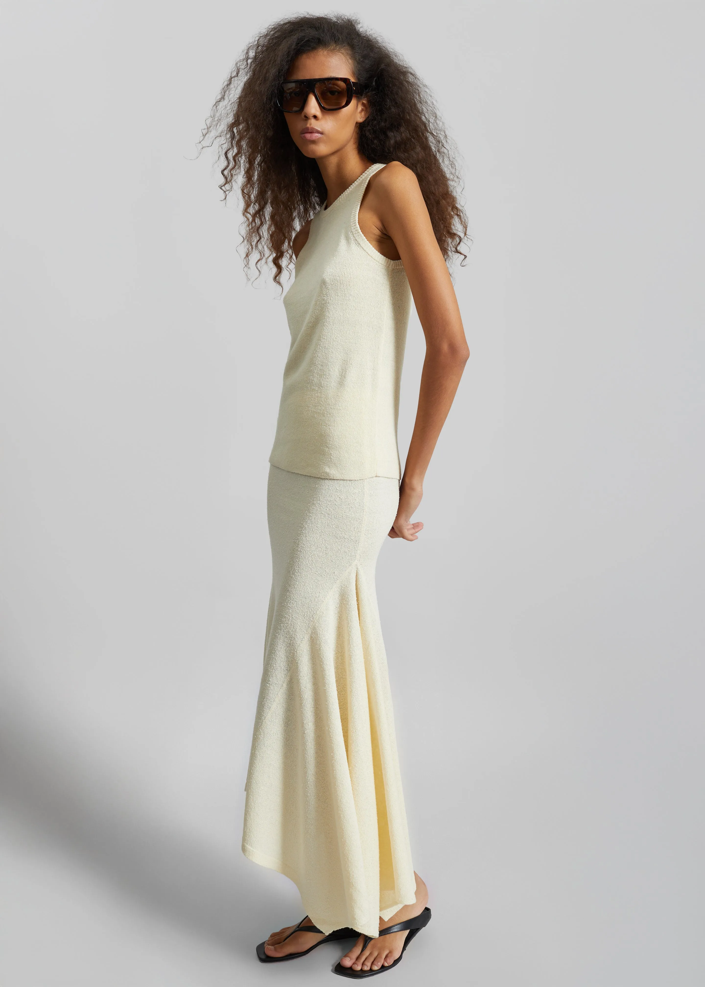 CO Knit Skirt - Cream sold by Frankie Shop product image thumbnail 3