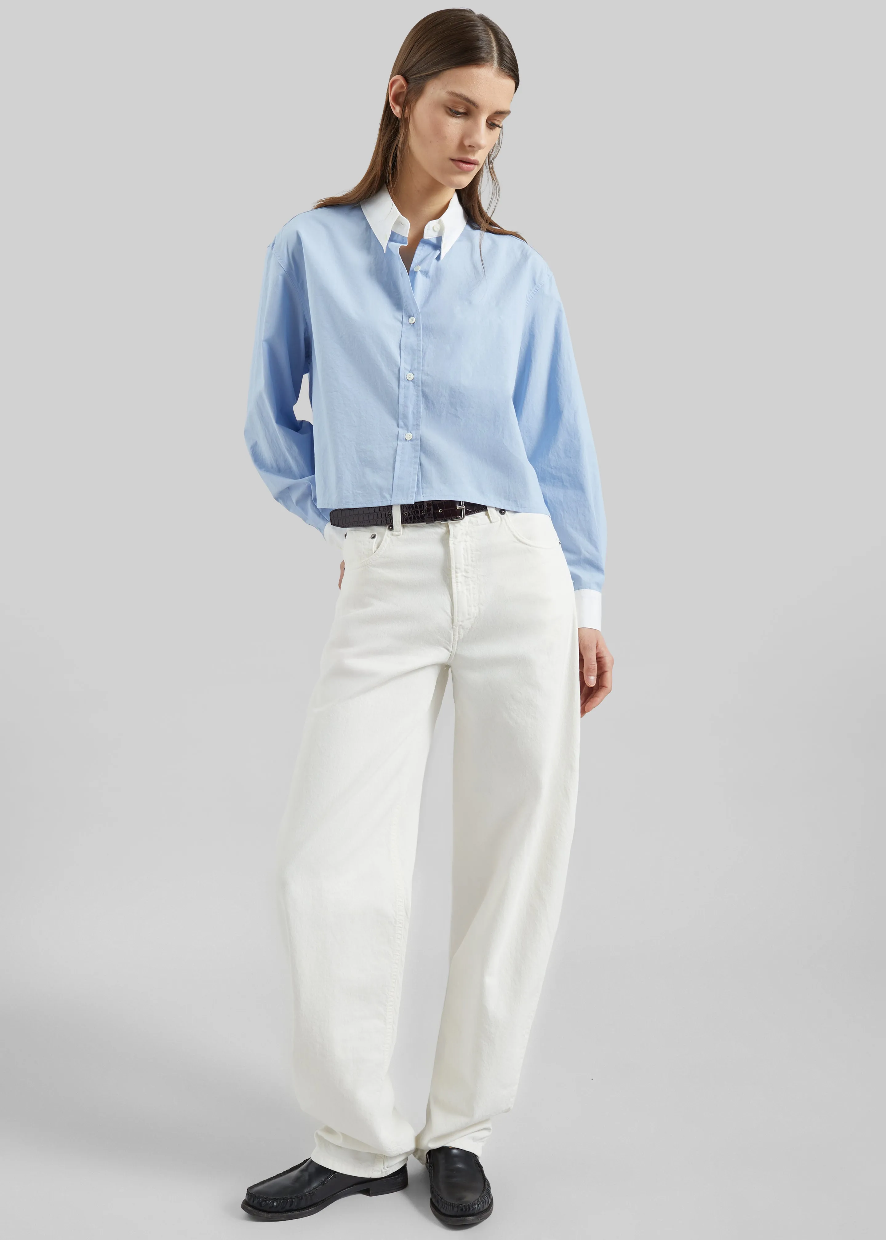 Haikure Bibi Twill Jeans - Off White sold by Frankie Shop product image thumbnail 3