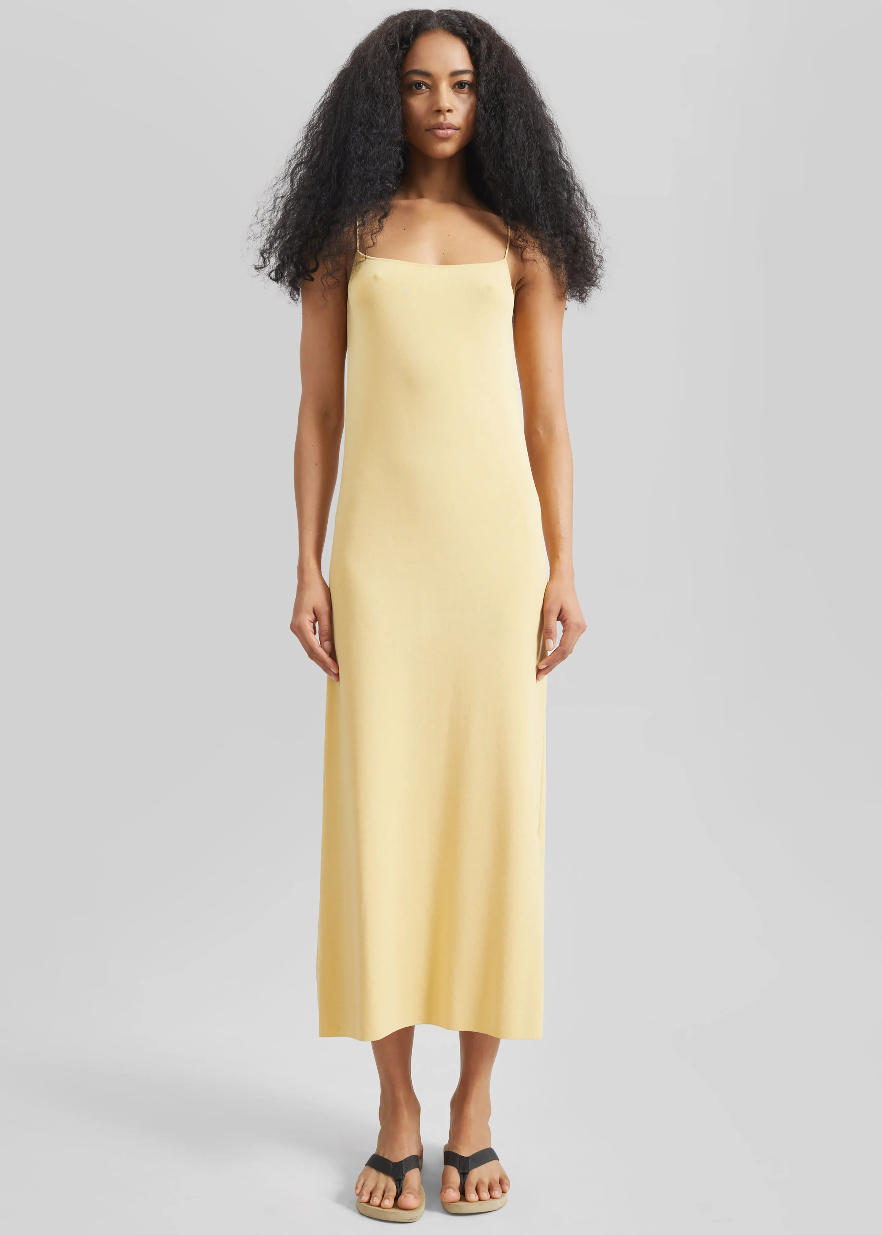 Keira Knit Midi Dress - Yellow sold by Frankie Shop product image thumbnail 4