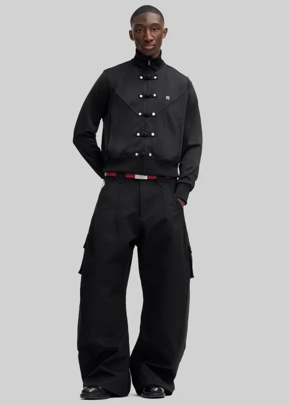 Pieces Uniques Ma Gua Track Jacket - Black Onyx made by Frankie Shop
