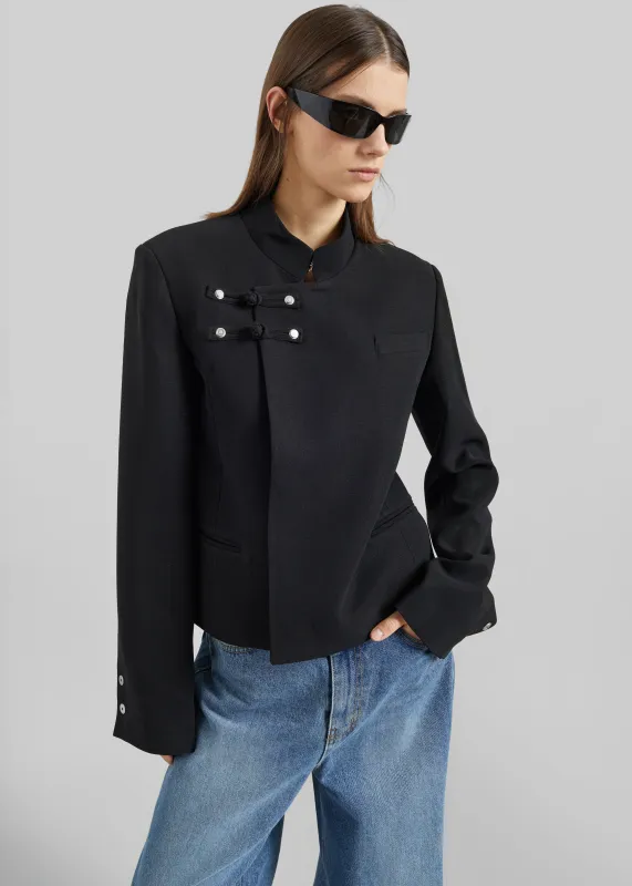 Pieces Uniques Ma Gua Jacket - Black Onyx made by Frankie Shop