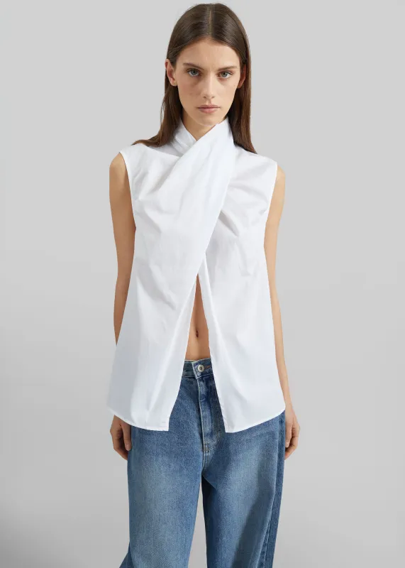 Beaufille Calla Blouse - White made by Beaufille