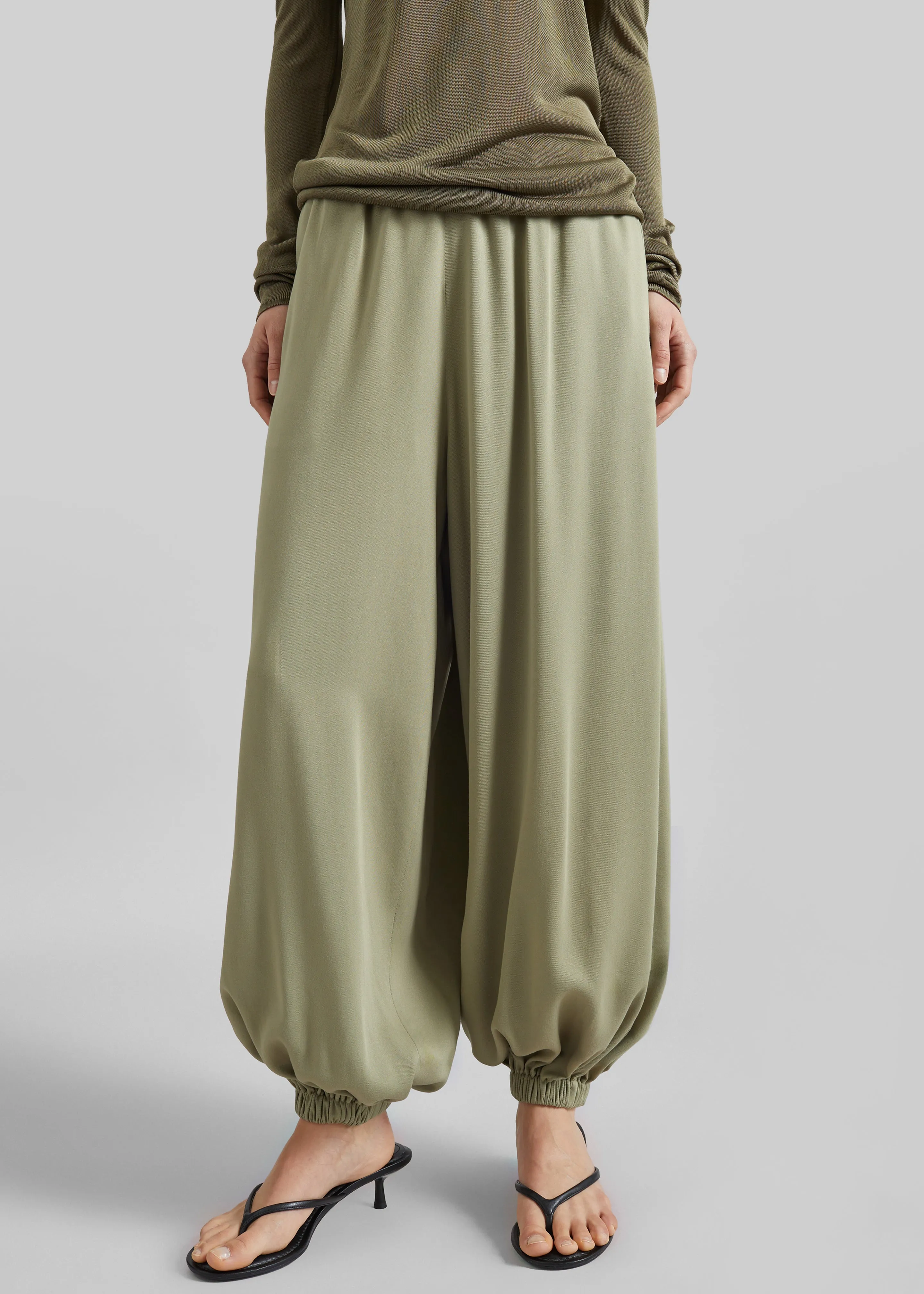 Isola Fluid Balloon Pants - Sage sold by Frankie Shop product image thumbnail 4