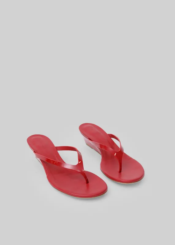 Christopher Esber Scala Wedges - Cherry made by Christopher Esber