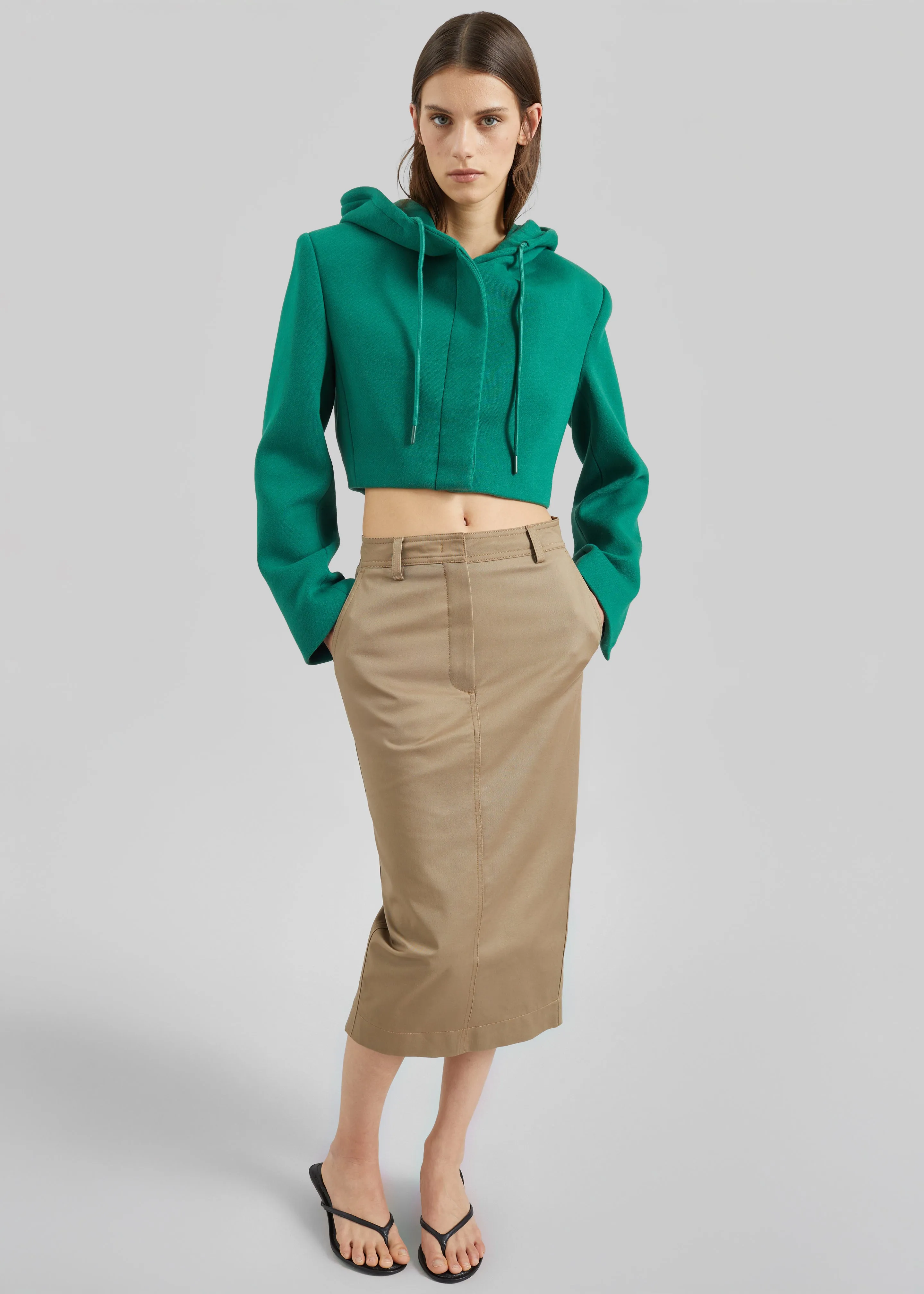 TheLatest Donna Skirt - Cognac sold by Frankie Shop product image thumbnail 3