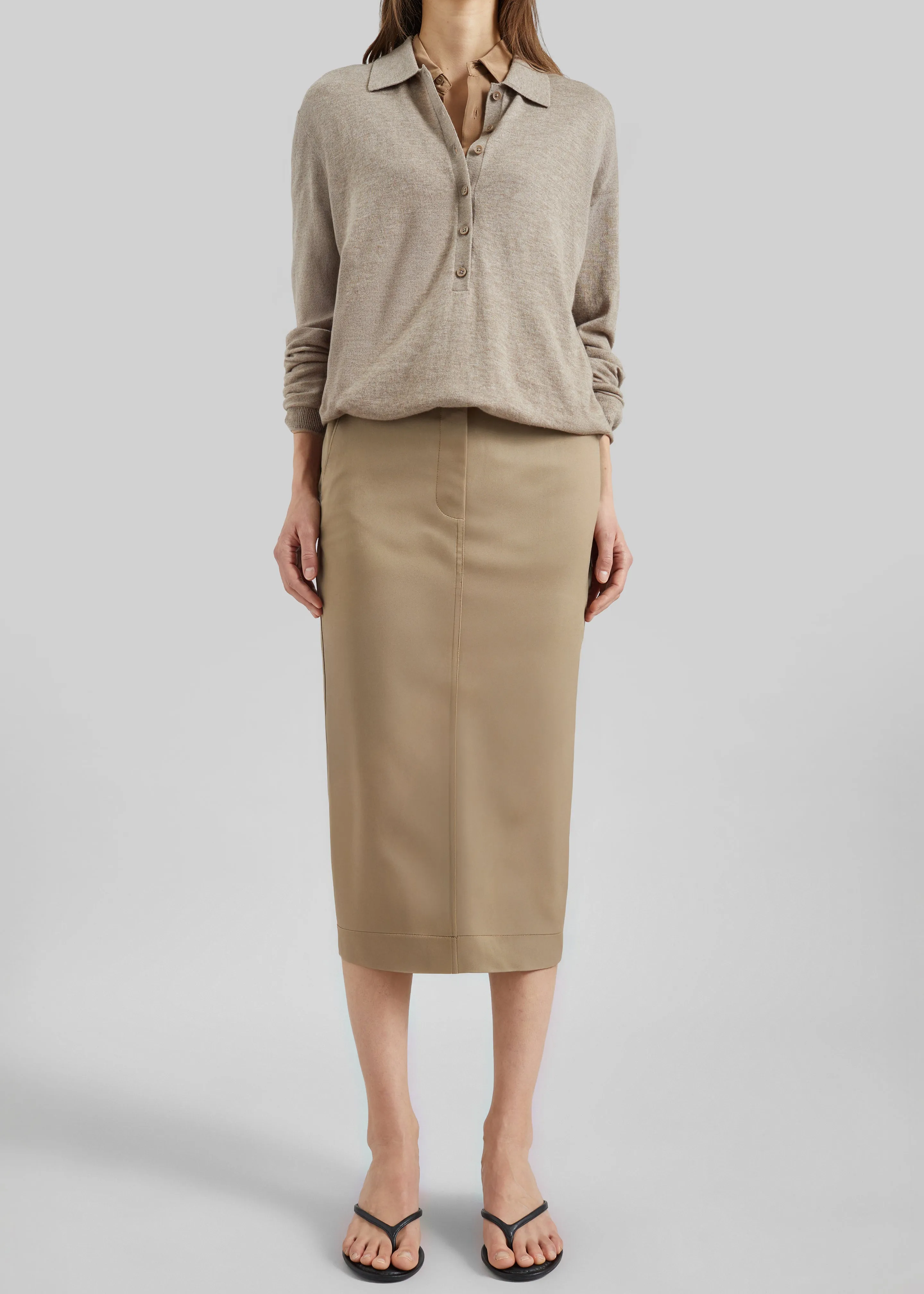 TheLatest Donna Skirt - Cognac sold by Frankie Shop product image thumbnail 5