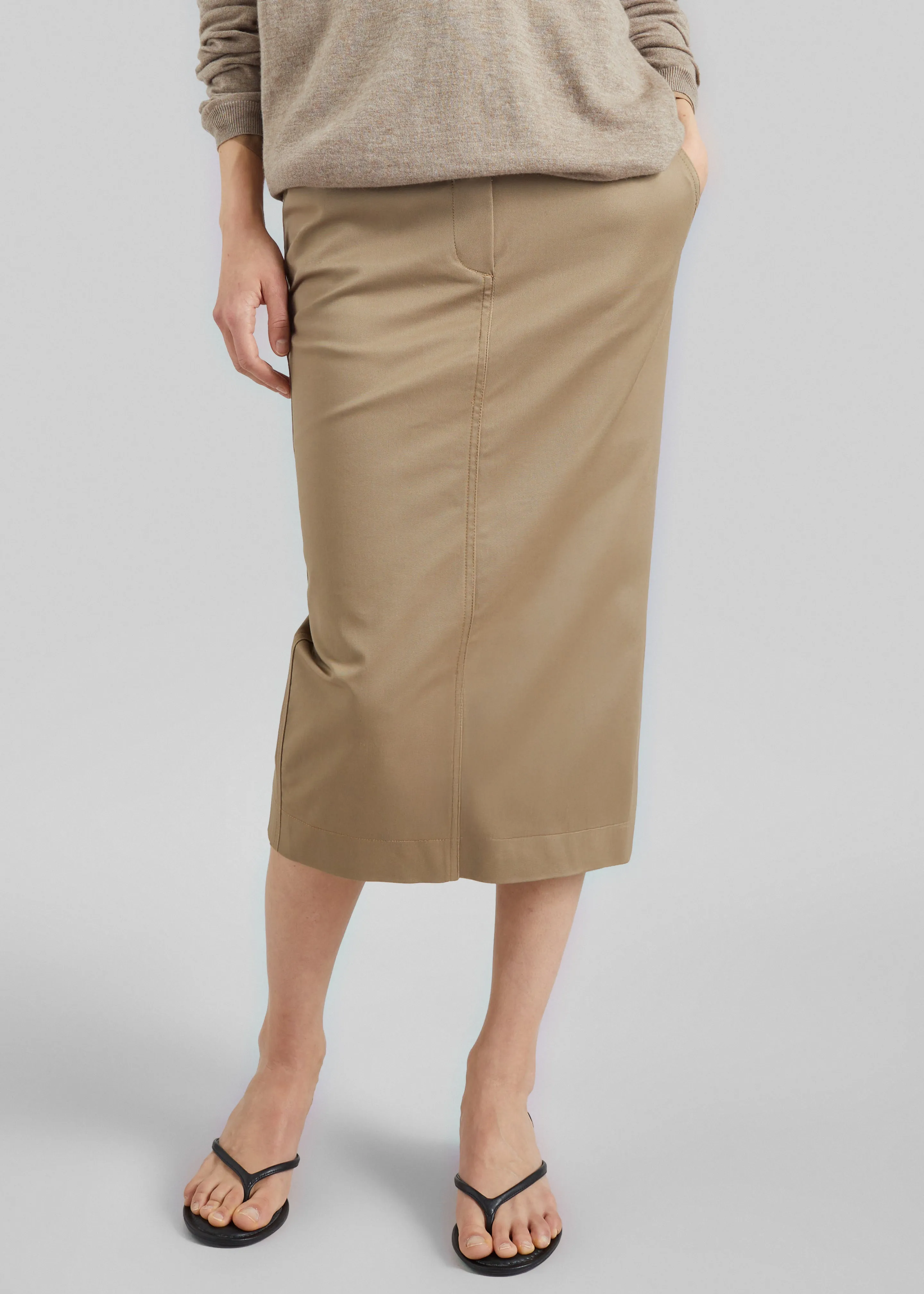 TheLatest Donna Skirt - Cognac sold by Frankie Shop product image thumbnail 2