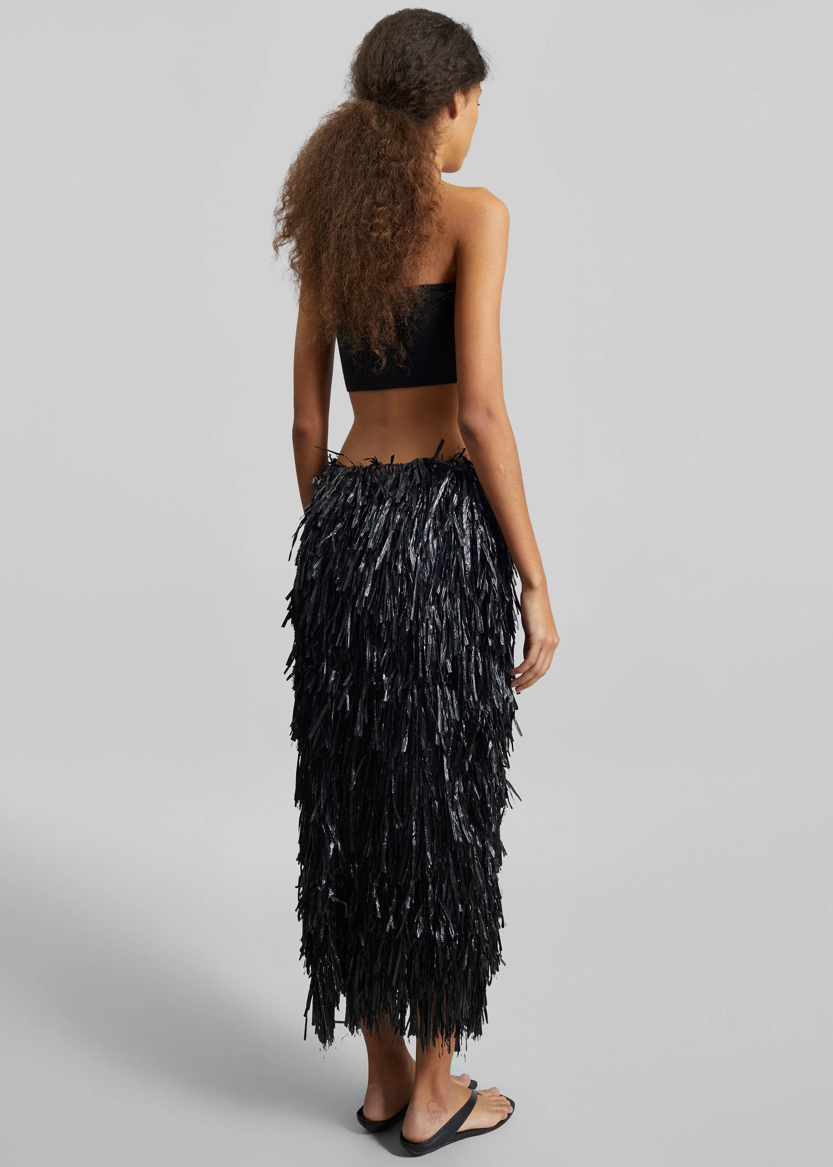 Elsie Knit Tube Top - Black sold by Frankie Shop product image thumbnail 5