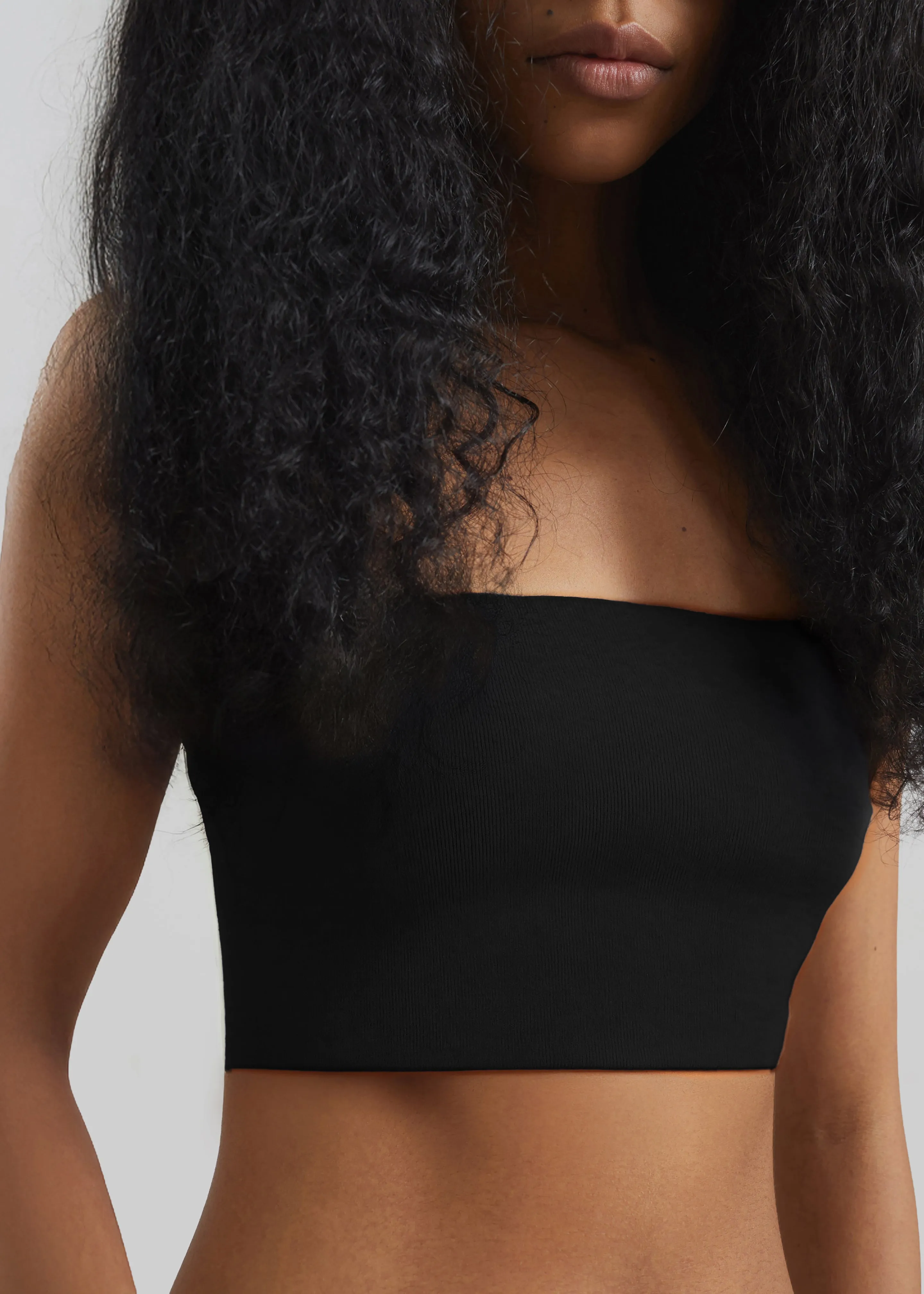 Elsie Knit Tube Top - Black sold by Frankie Shop product image thumbnail 4