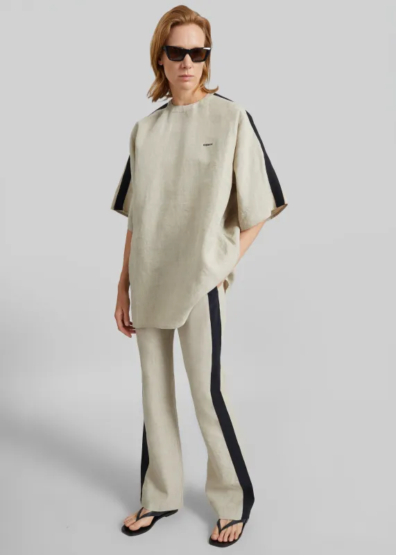 Coperni Taped Tailored Pants - Beige made by Coperni Paris