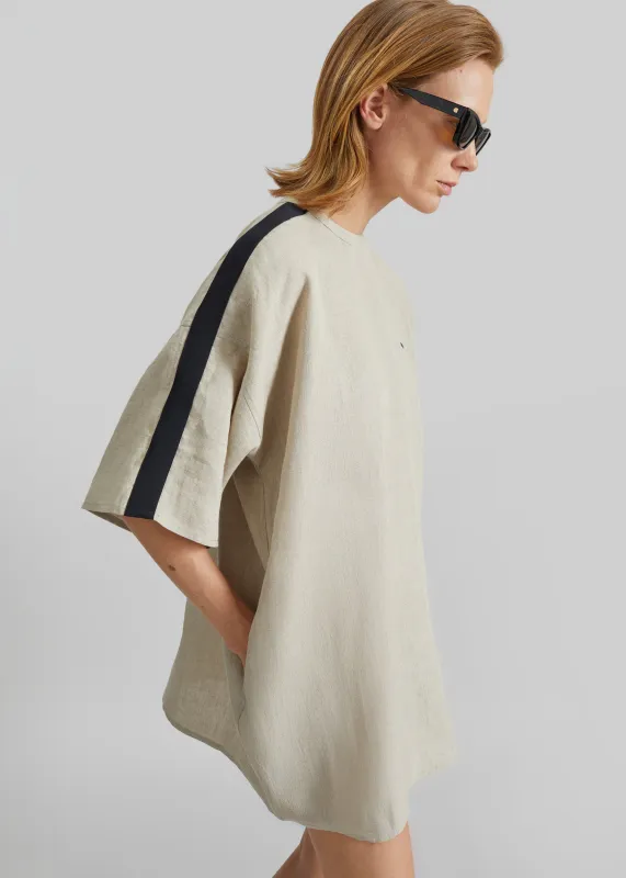 Coperni Zero Waste Tee - Beige made by Frankie Shop
