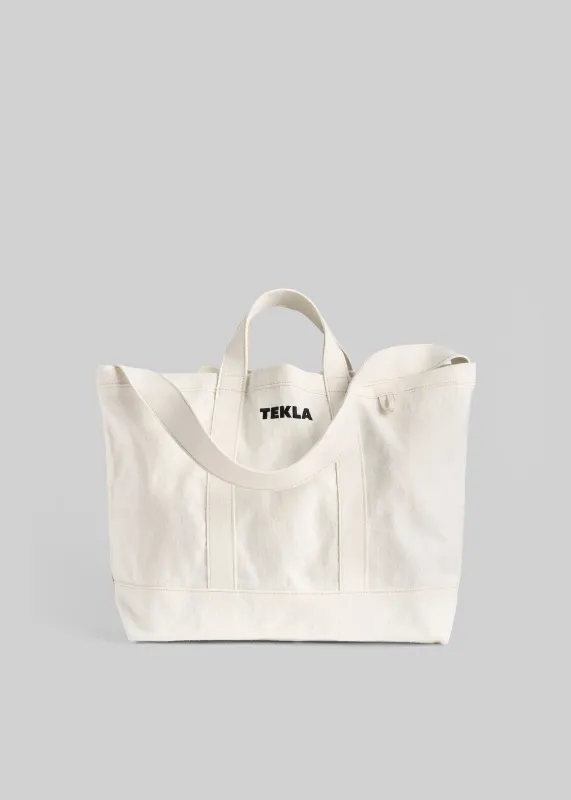 Tekla Beach Bag - Ivory made by Frankie Shop
