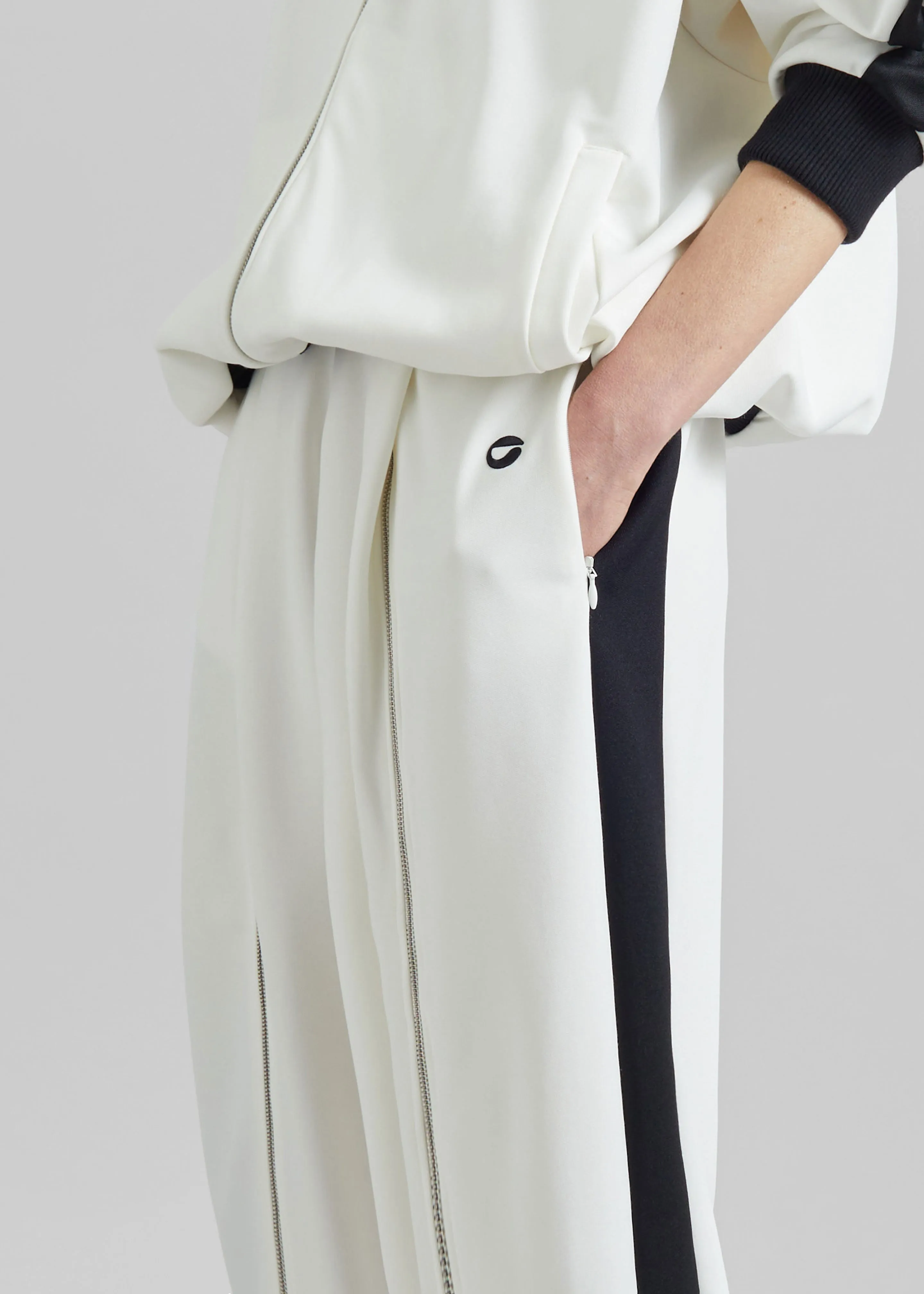 Coperni Sarouel Track Pants - White sold by Frankie Shop product image thumbnail 5