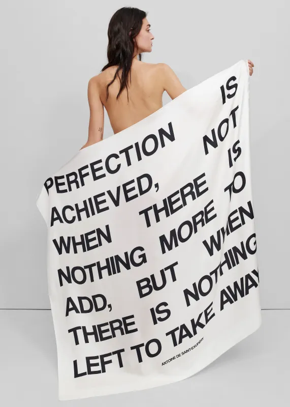 Bevza Exupéry Shawl - Ivory made by Bevza