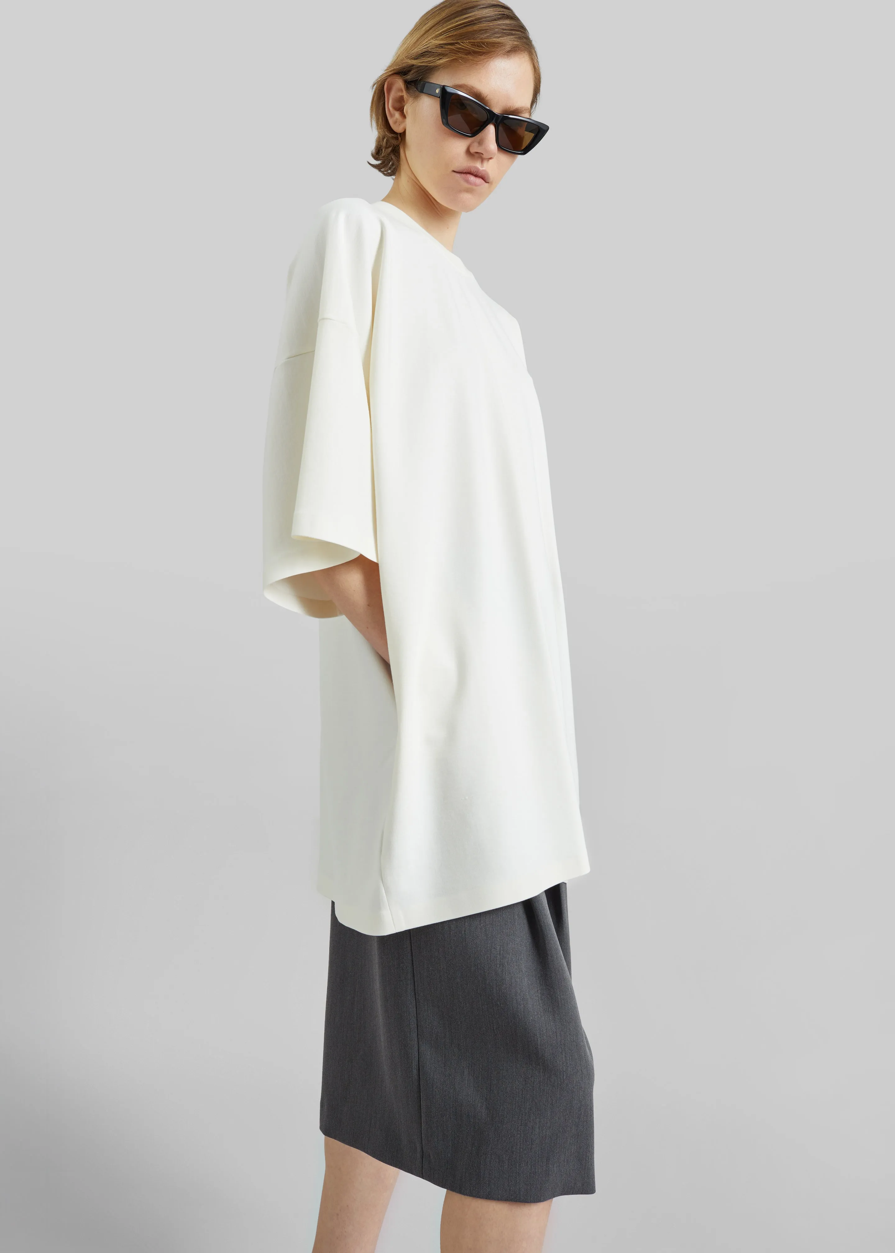 Coperni Zero Waste Tee - White sold by Frankie Shop product image thumbnail 2