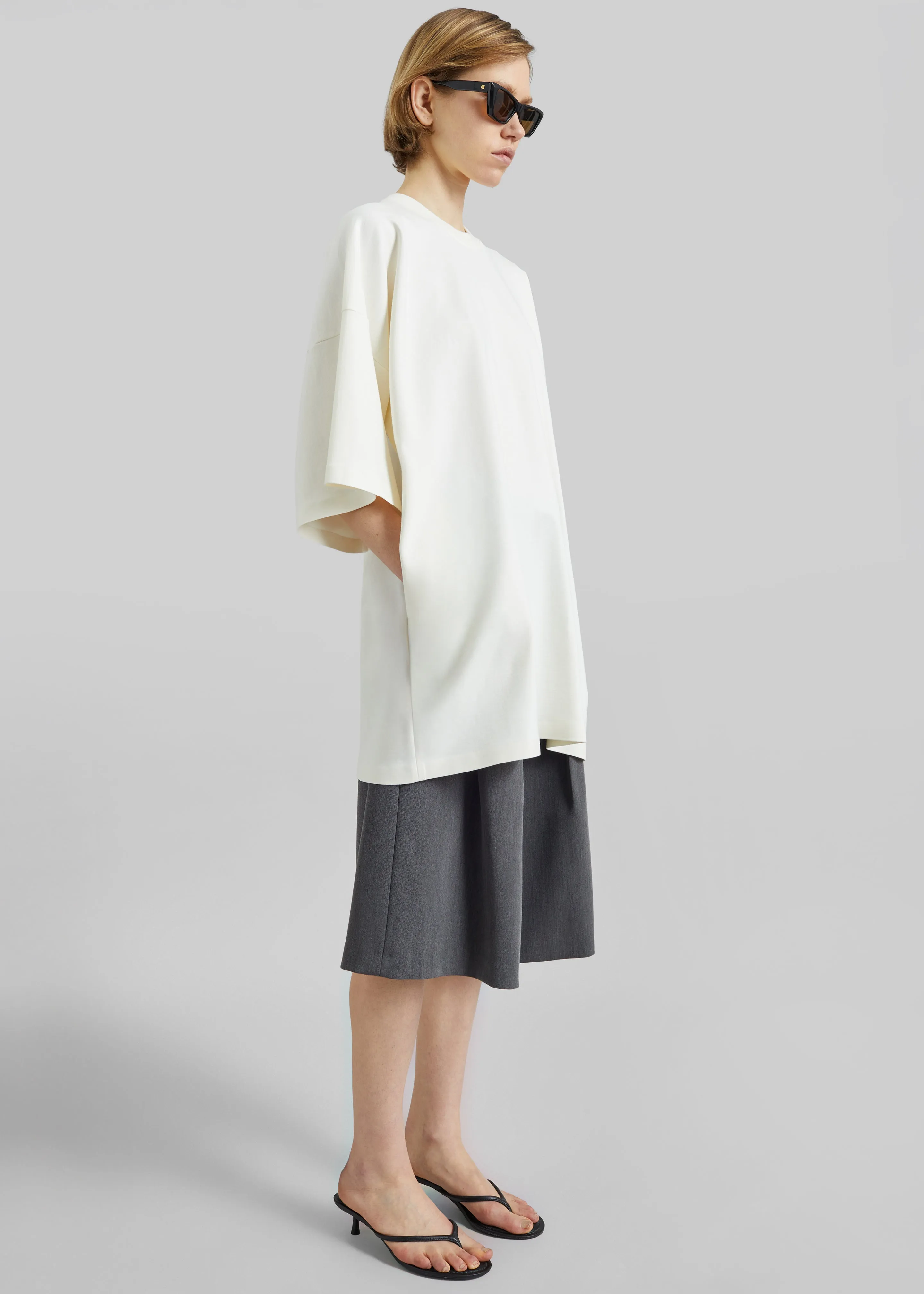 Coperni Zero Waste Tee - White sold by Frankie Shop product image thumbnail 4
