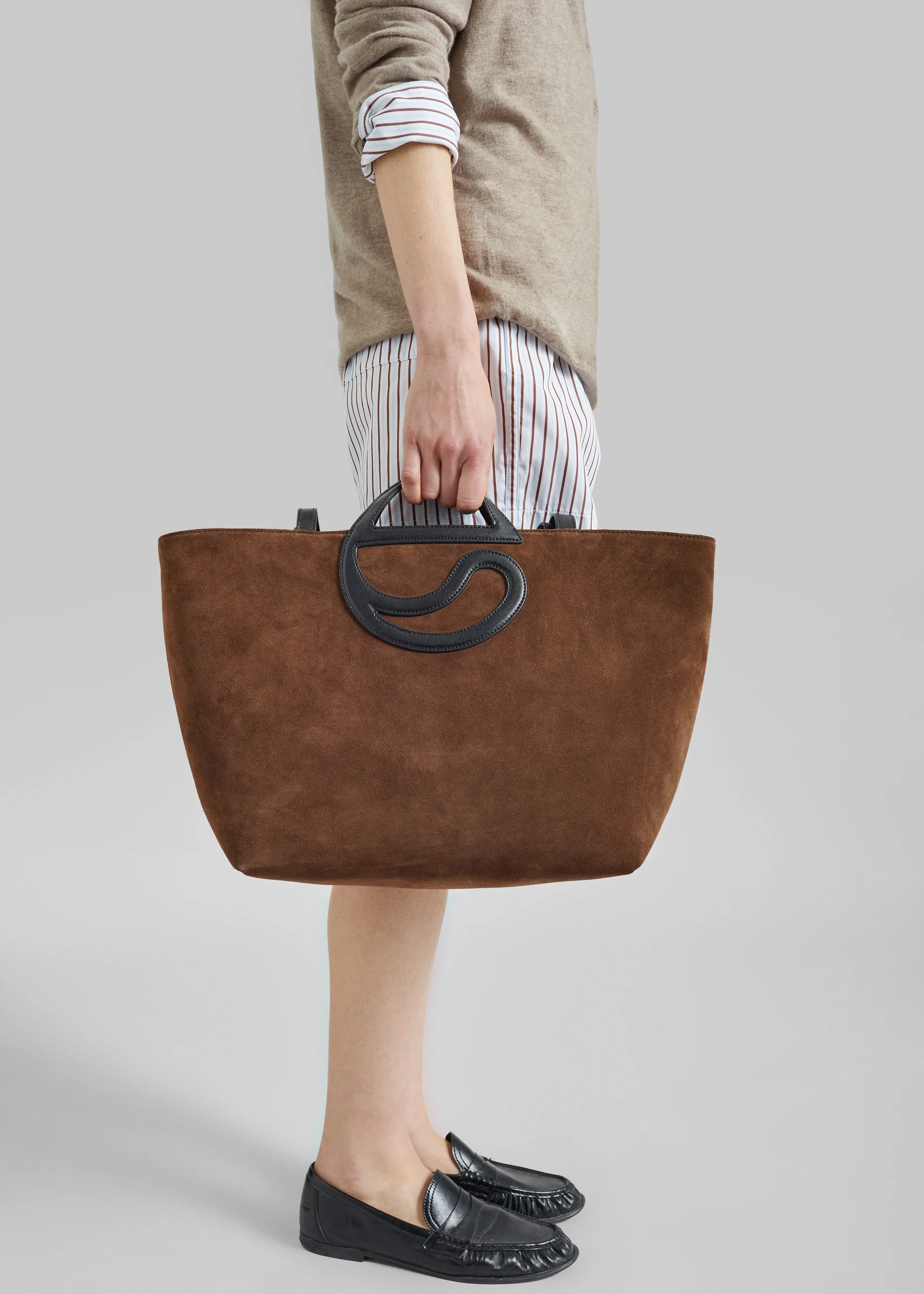 Coperni C Cabas Suede Bag - Brown sold by Frankie Shop product image thumbnail 2