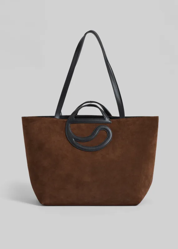 Coperni C Cabas Suede Bag - Brown made by Coperni Paris