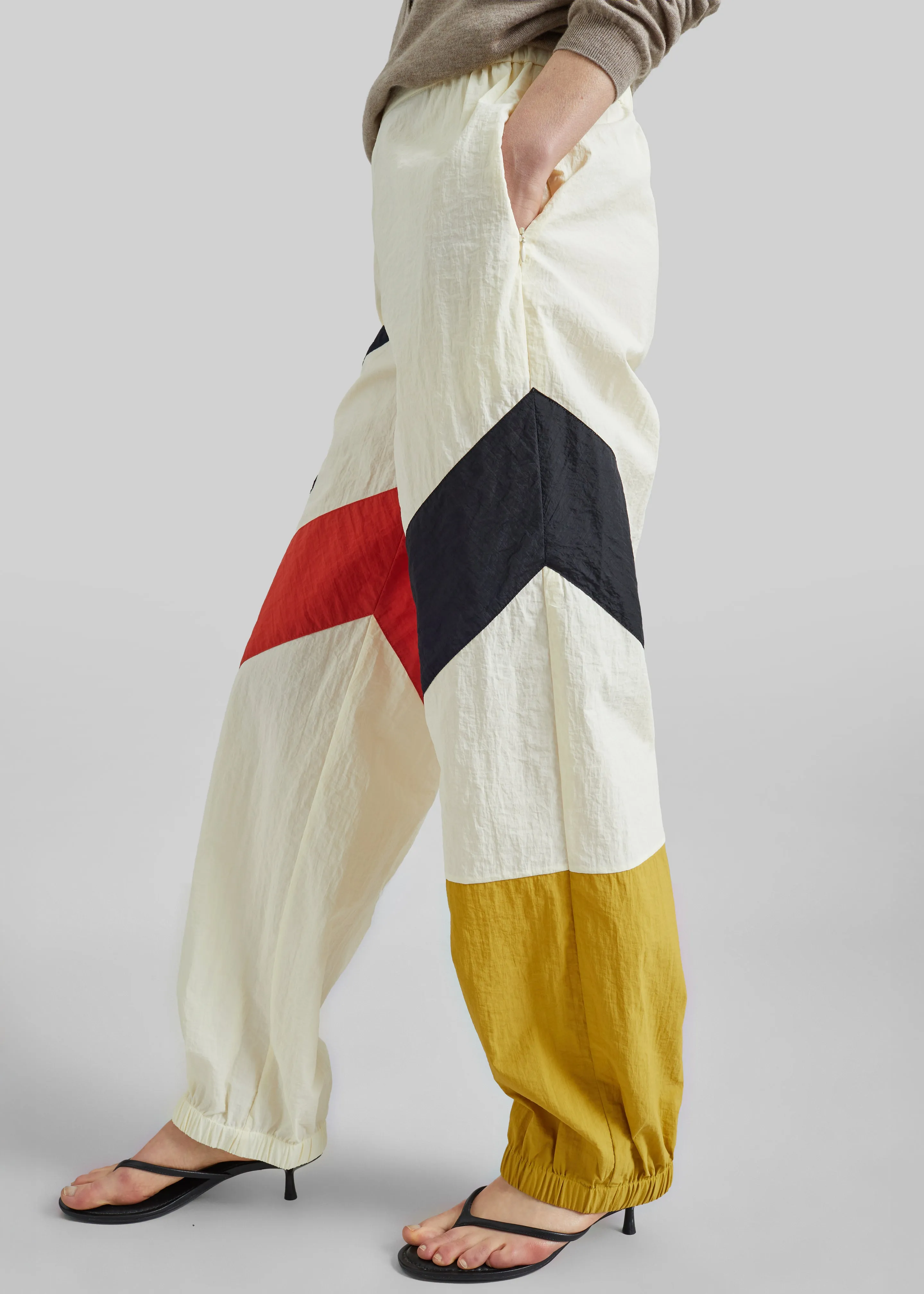 Bevza Malevich Track Pants - Vanilla sold by Frankie Shop product image thumbnail 3