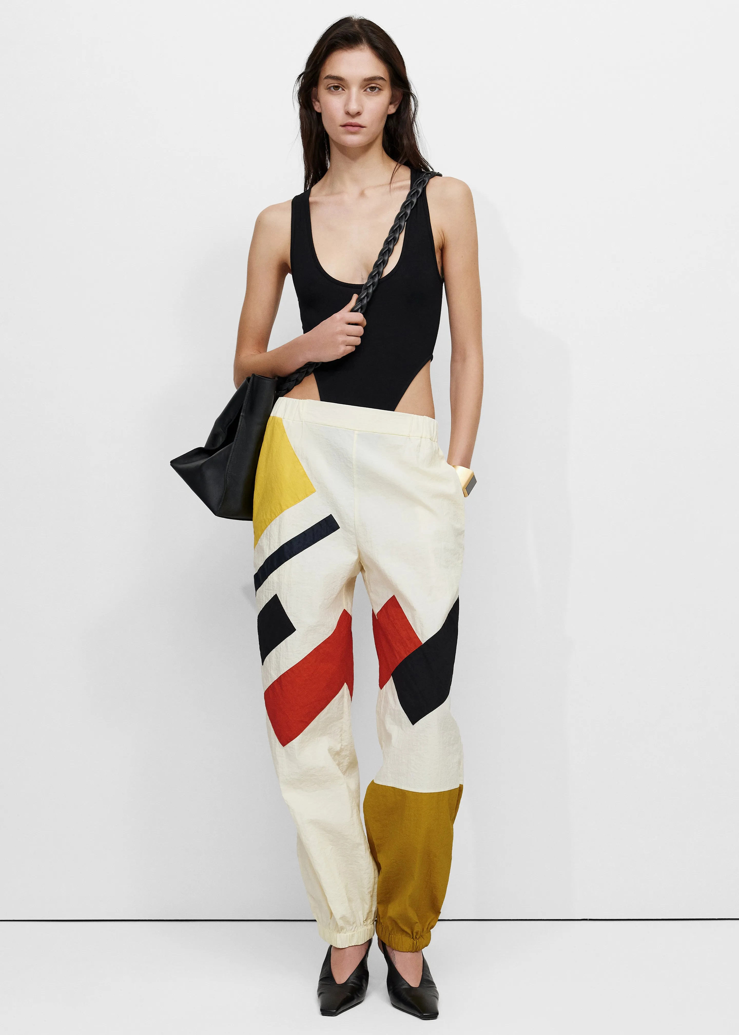 Bevza Malevich Track Pants - Vanilla sold by Frankie Shop product image thumbnail 4