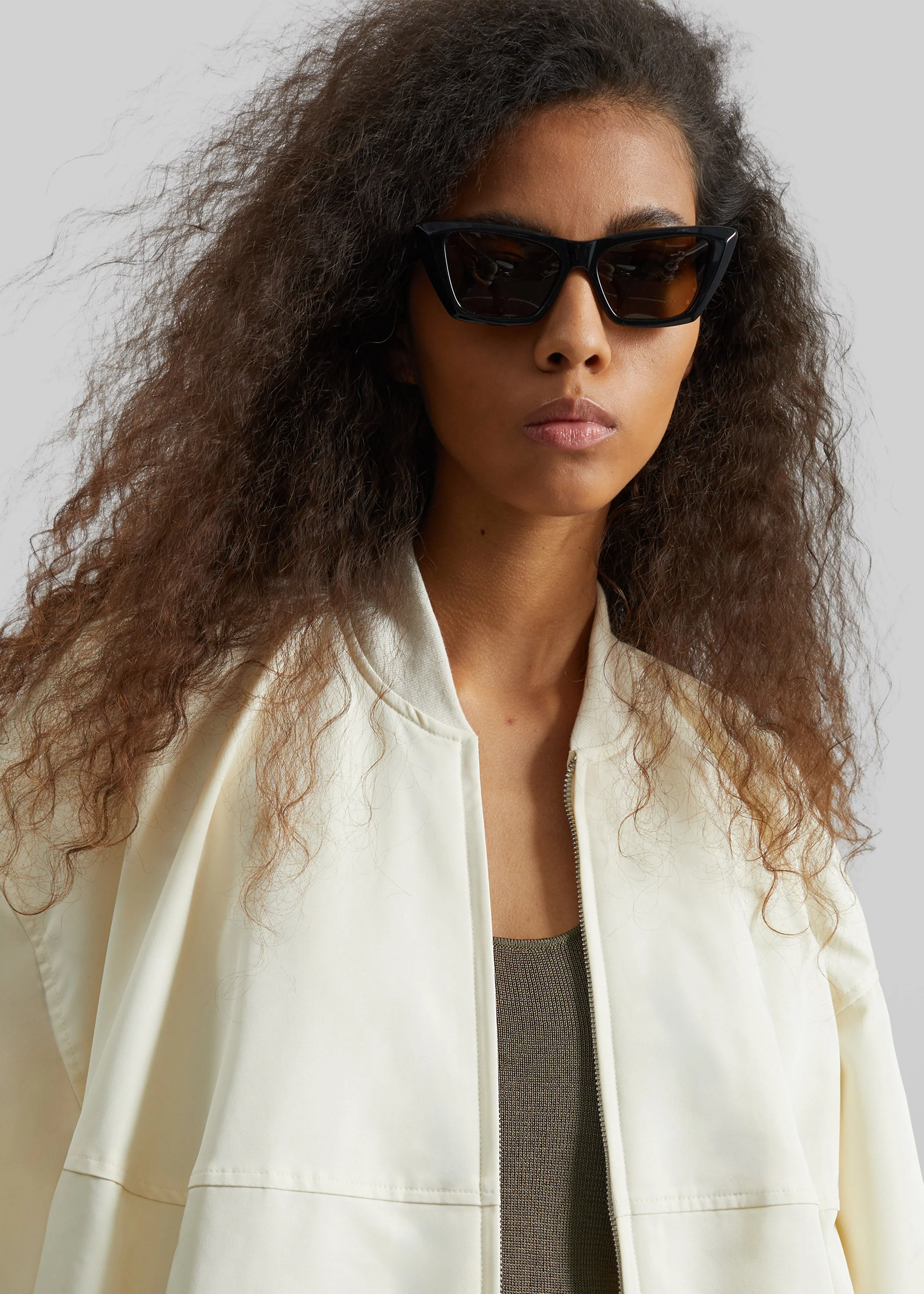 Marslev Cocoon Jacket - Cream sold by Frankie Shop product image thumbnail 4