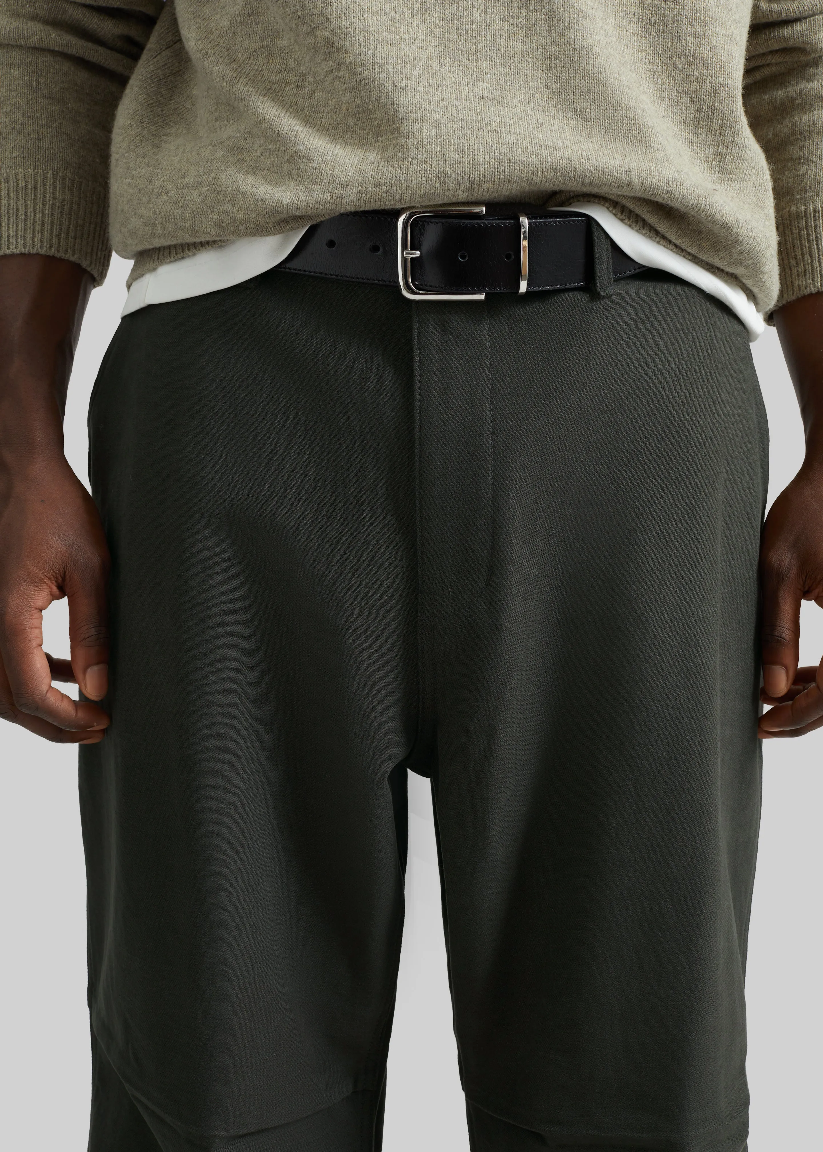 Kenton Cotton Pants - Charcoal sold by Frankie Shop product image thumbnail 3