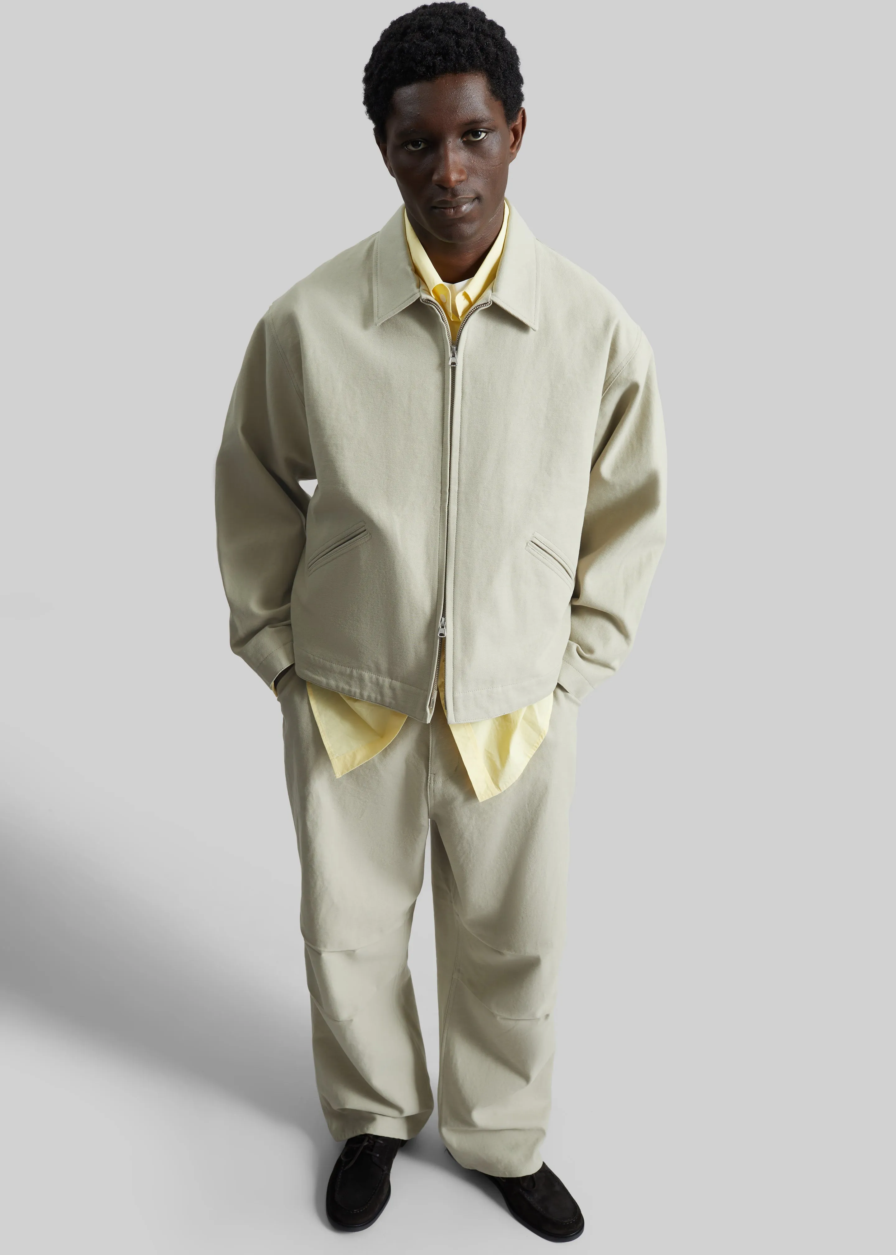 Kenton Cotton Pants - Beige sold by Frankie Shop product image thumbnail 2