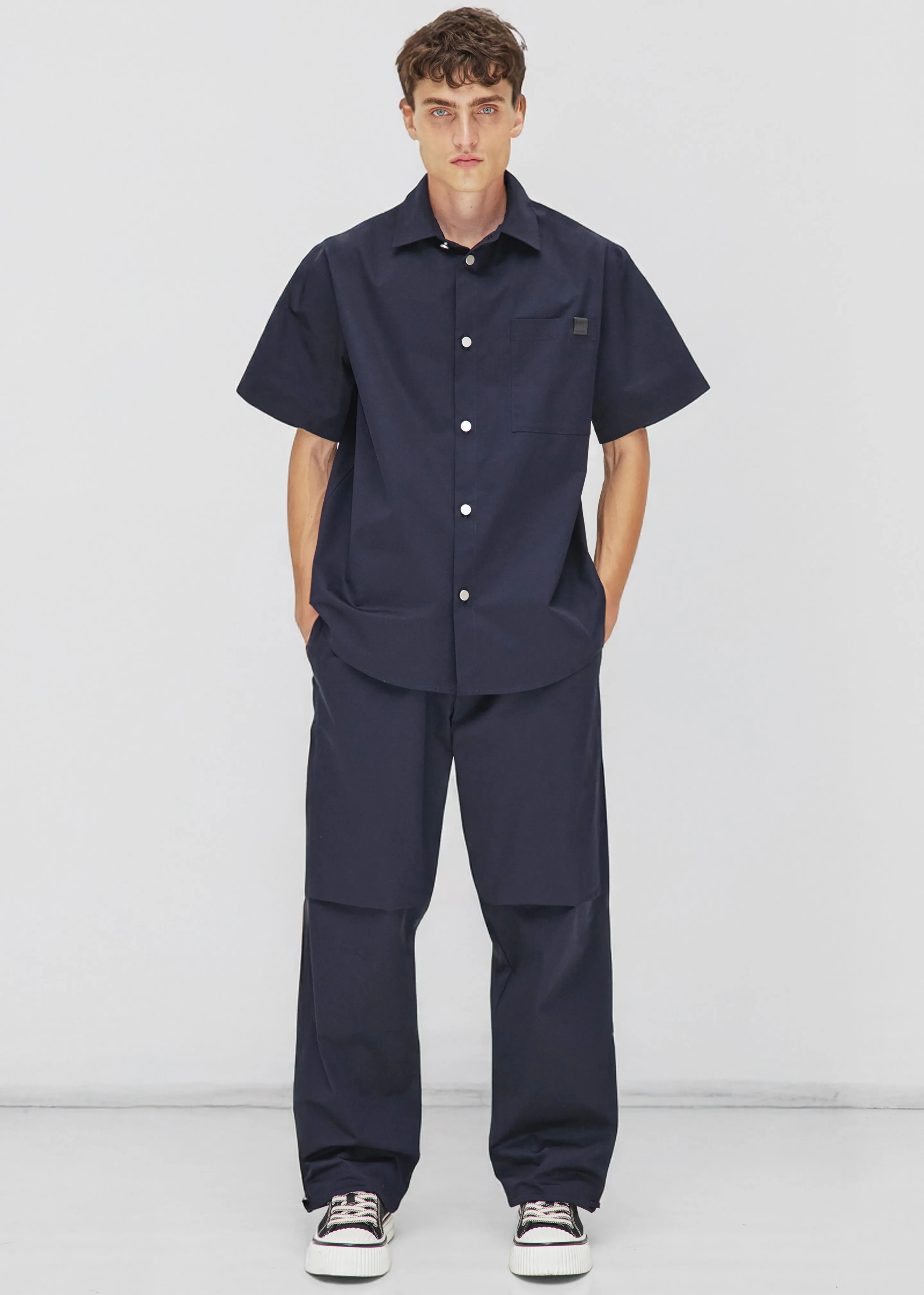 Darkpark Jordan Relax Fit Trousers - Blue Navy sold by Frankie Shop product image thumbnail 2