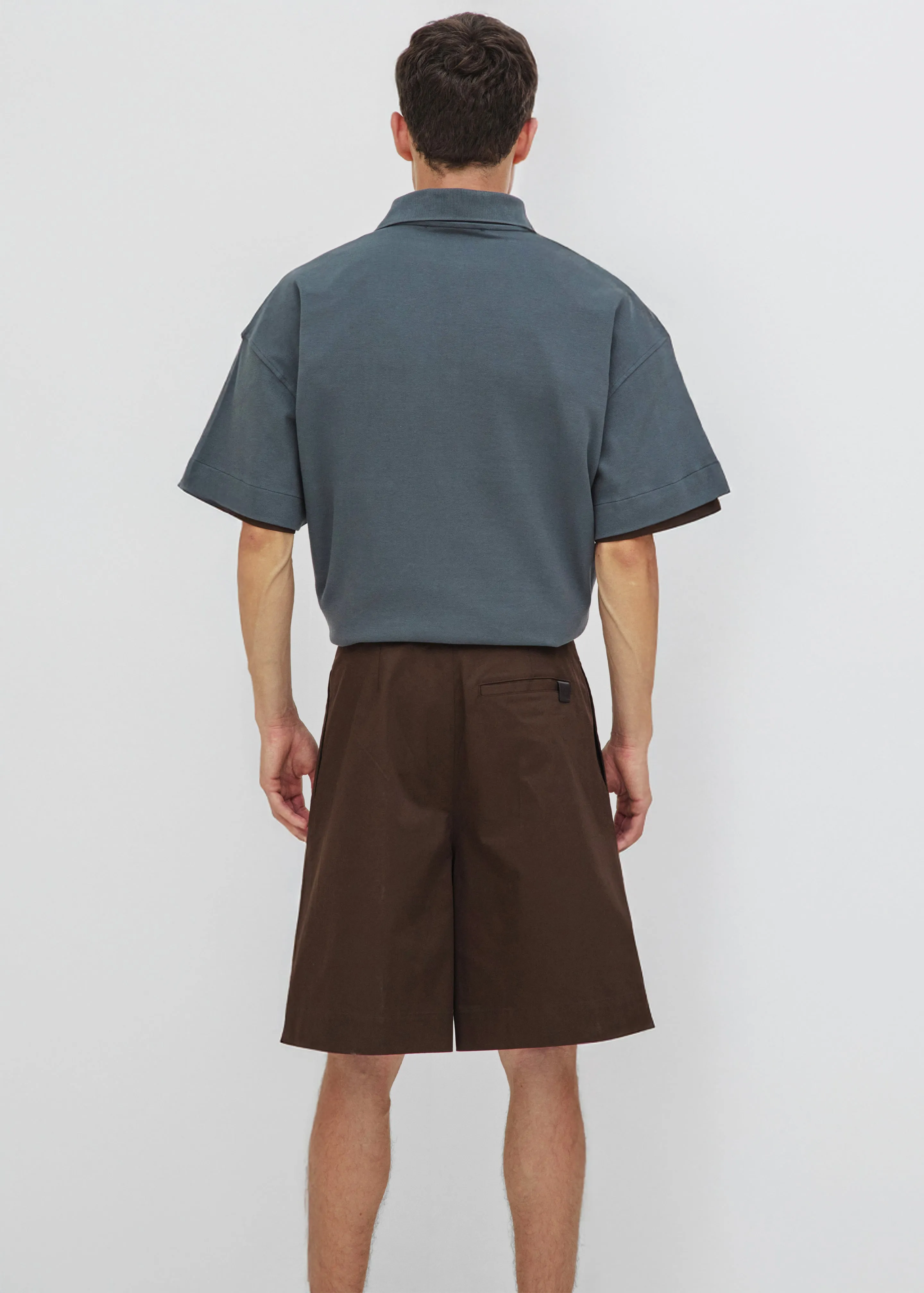 Darkpark Cole Short Sleeved Polo - Grey sold by Frankie Shop product image thumbnail 4