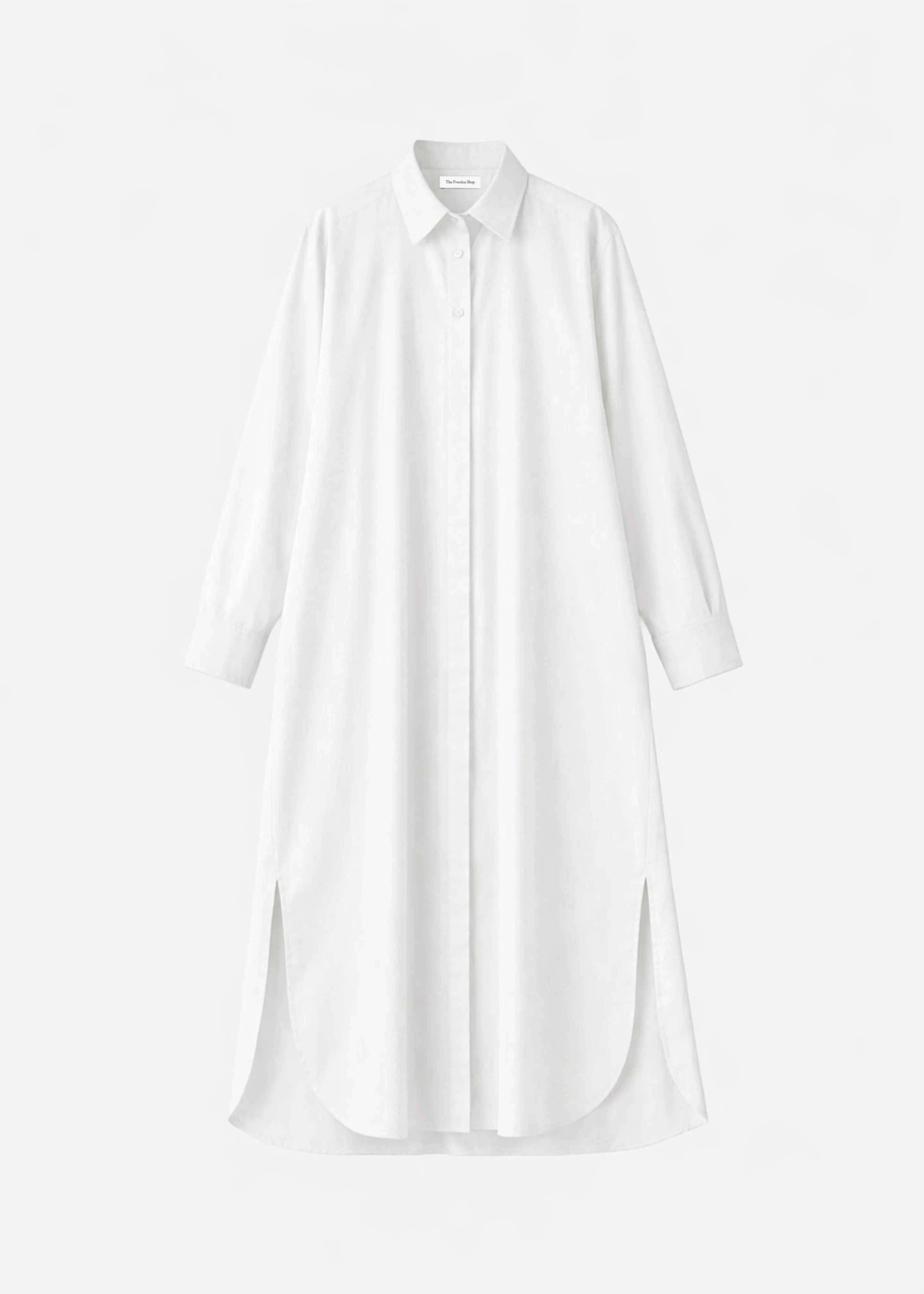 Bloom Organic Cotton Shirt Dress - White sold by Frankie Shop product image thumbnail 5