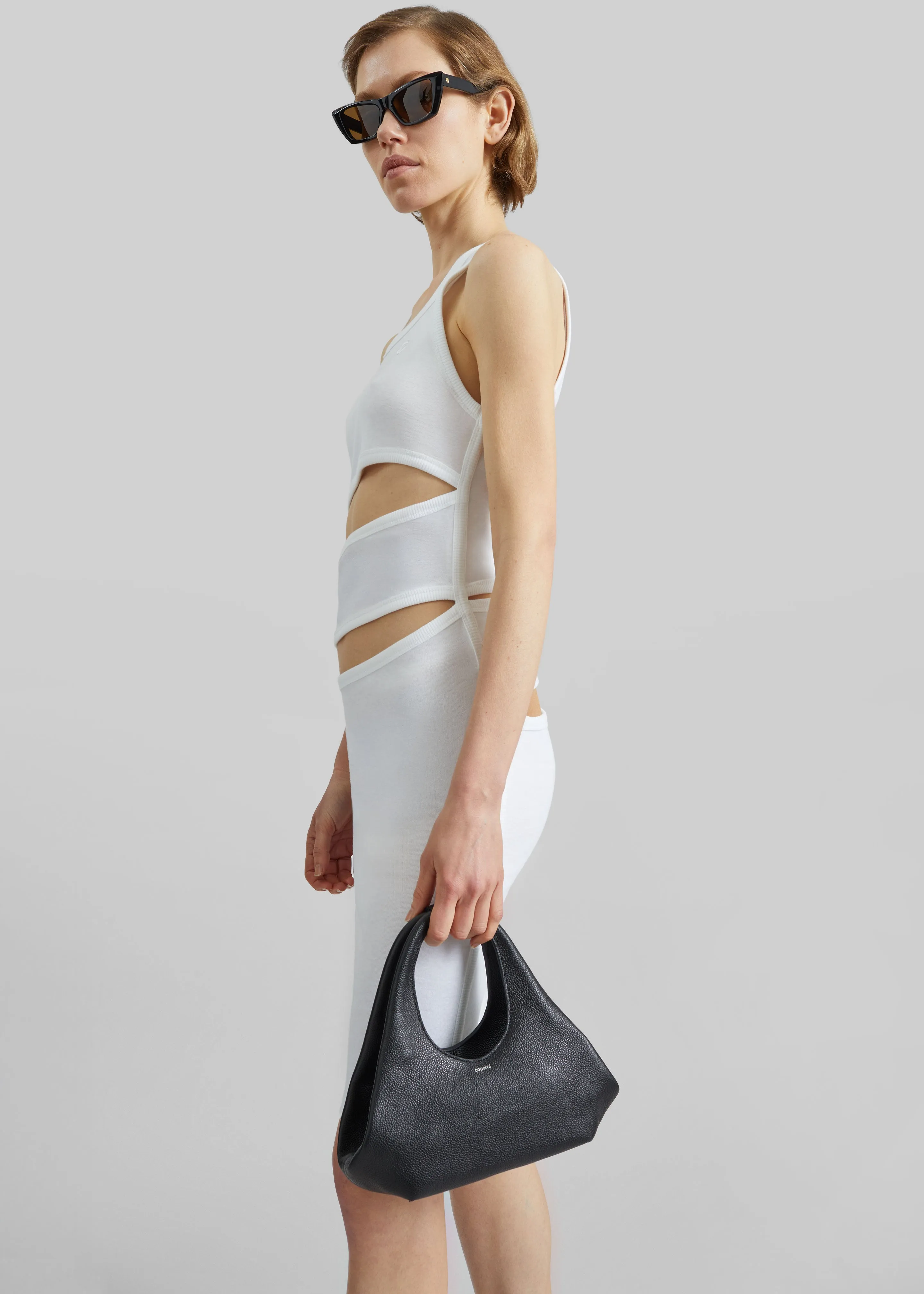 Coperni Spiral Tank Dress - White sold by Frankie Shop product image thumbnail 5