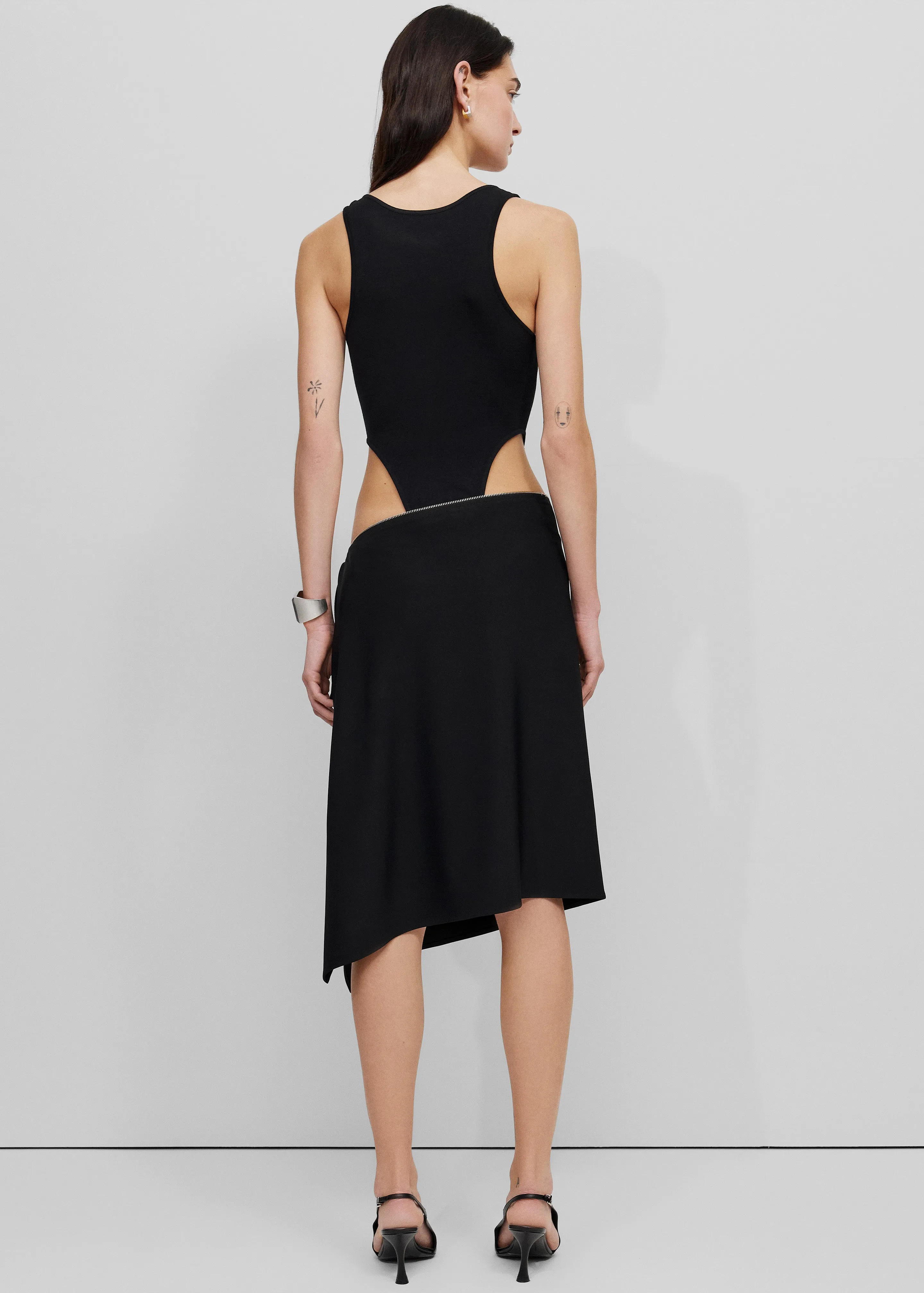 Bevza Square Skirt - Black sold by Frankie Shop product image thumbnail 5