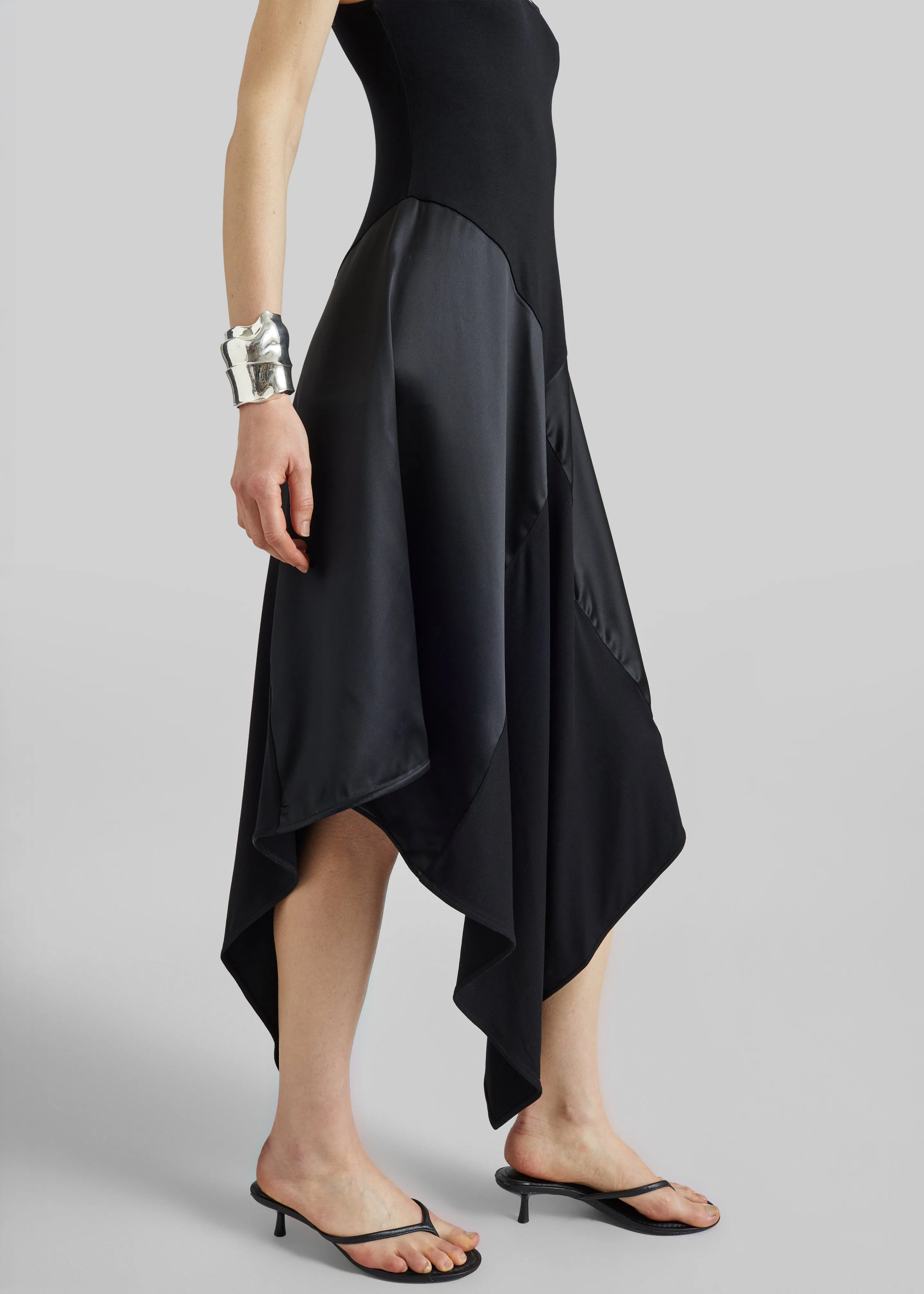 Bevza Square Dress - Black sold by Frankie Shop product image thumbnail 2
