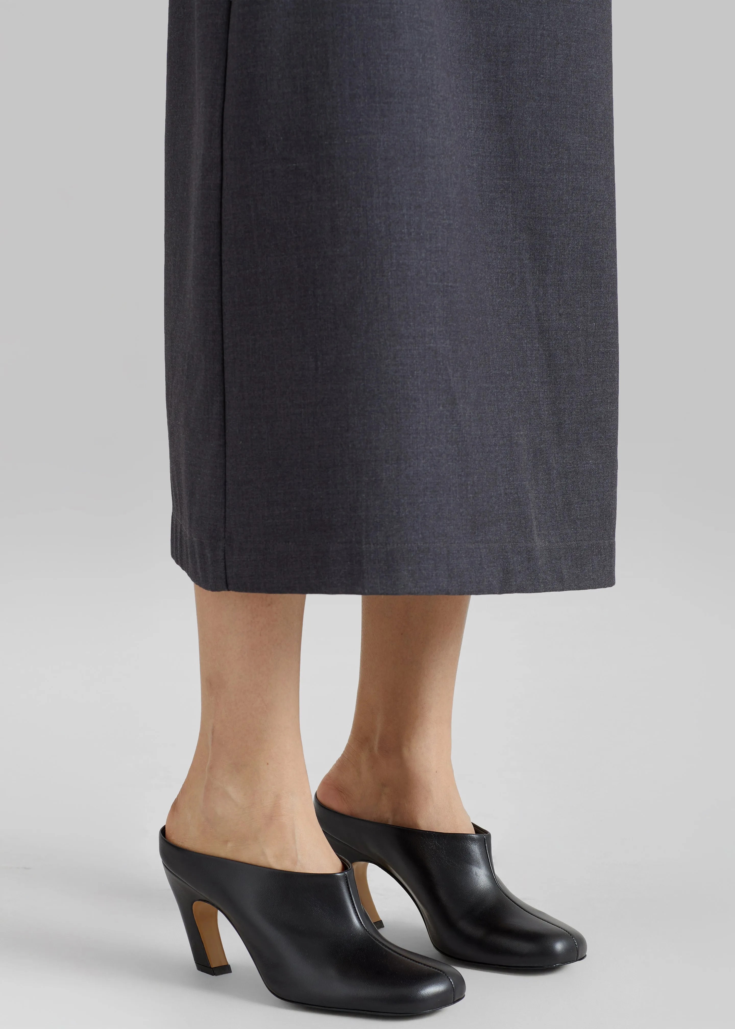 Le Monde Beryl Mica Mules - Black sold by Frankie Shop product image thumbnail 5